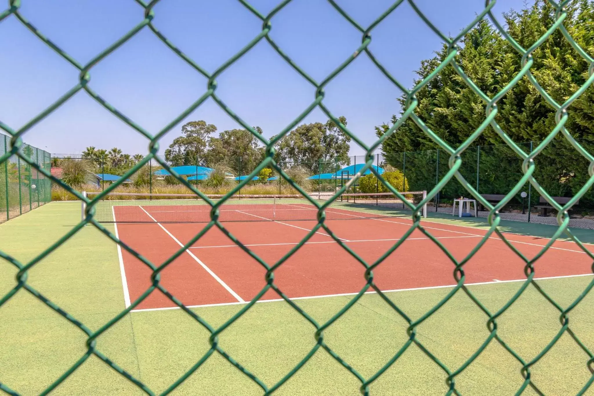 Tennis court in Aldeia Azul Resort