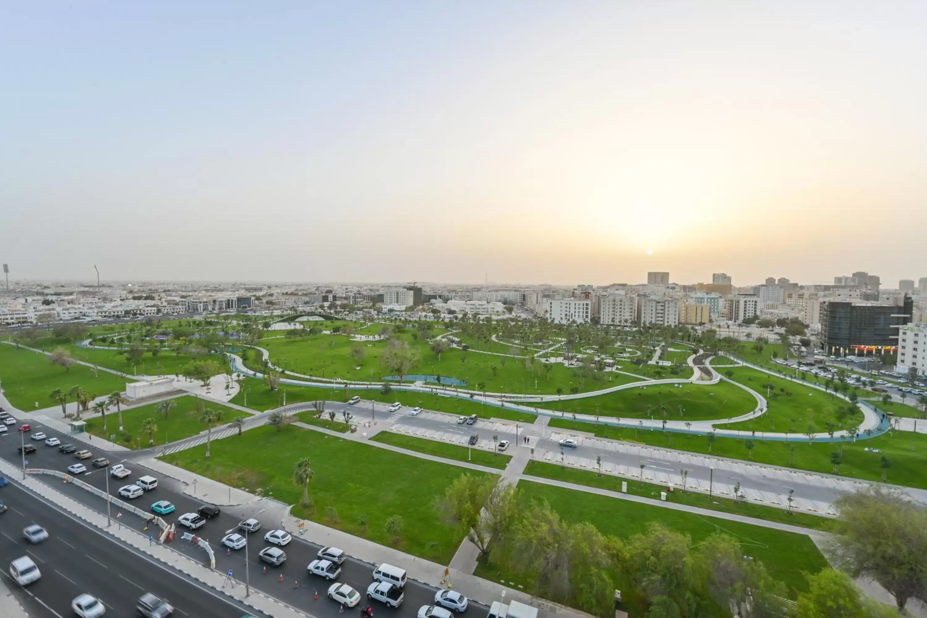 Garden in Al Mansour Suites Hotel