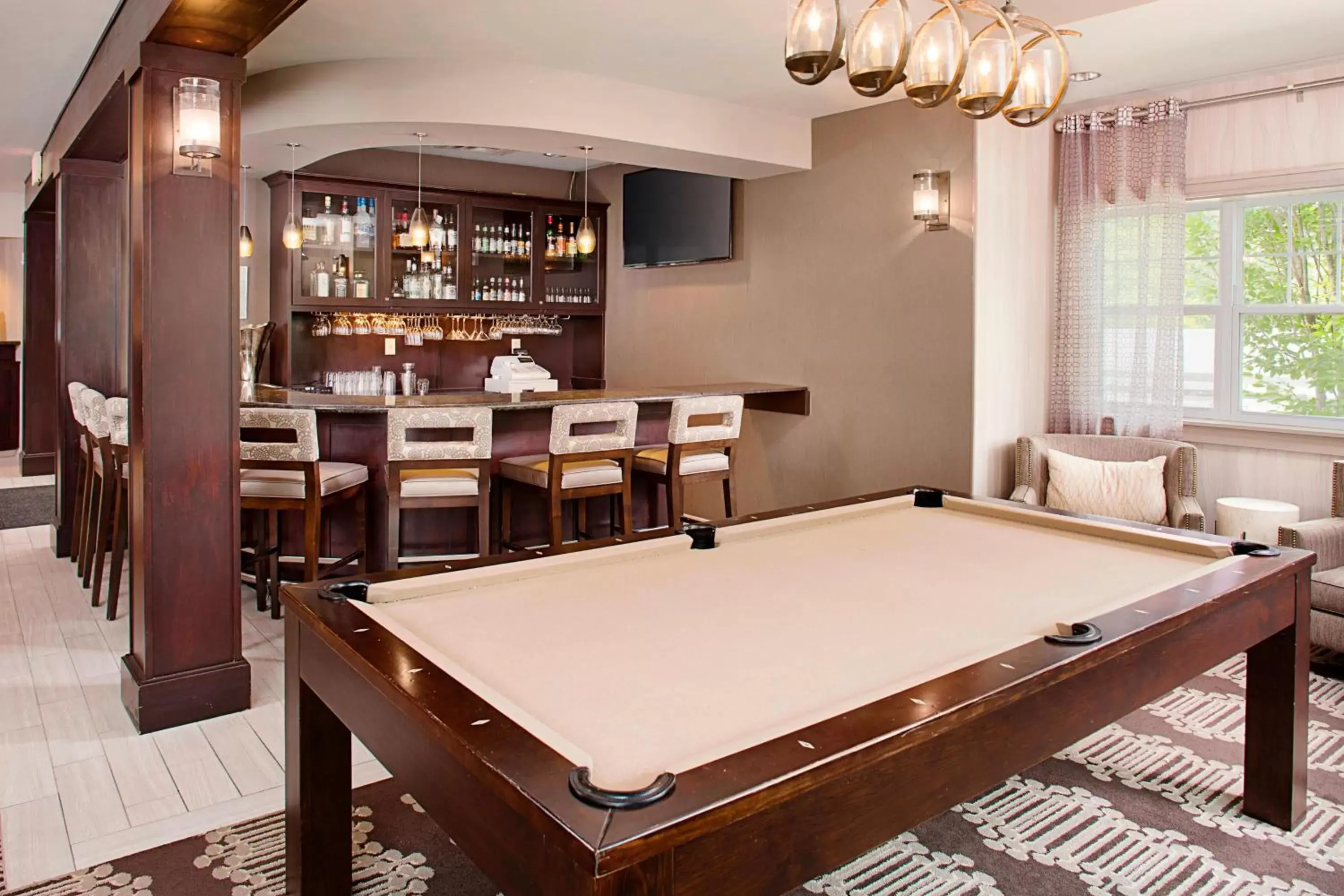 Lobby or reception, Billiards in Residence Inn Worcester