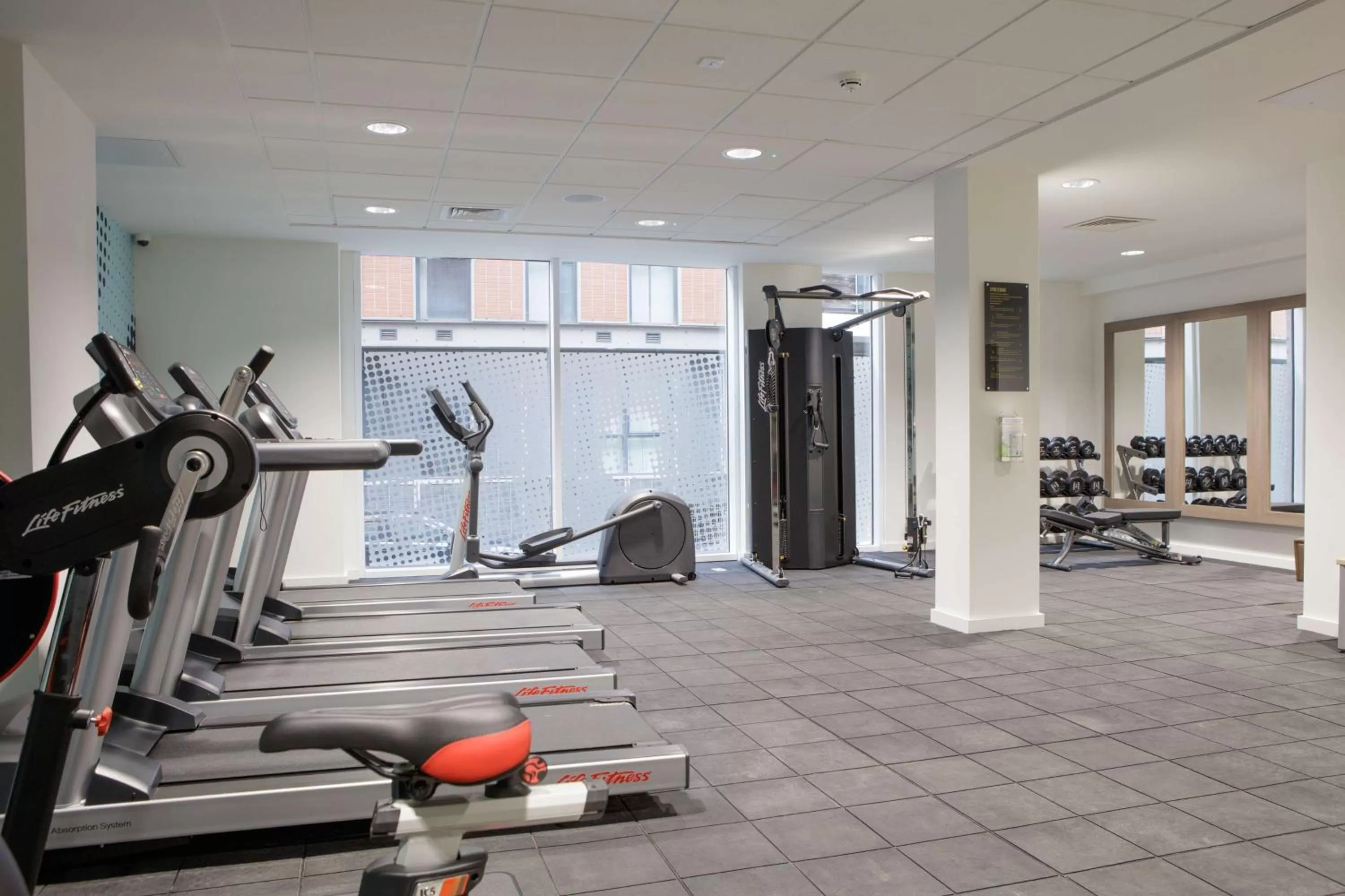 Fitness centre/facilities in Hampton By Hilton Manchester Northern Quarter