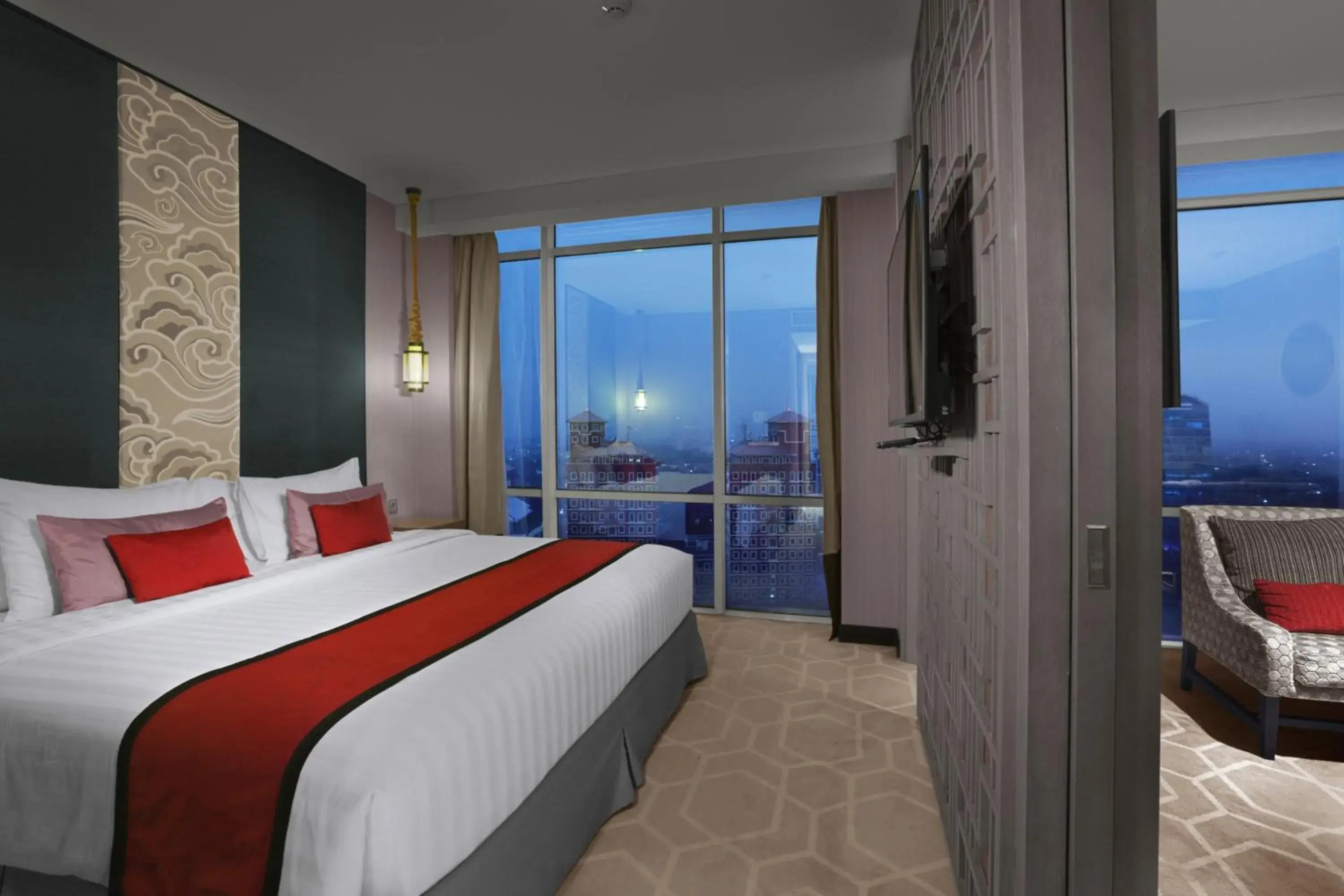 Bedroom, Bed in Aston Priority Simatupang Hotel and Conference Center Bedroom, Bed in Aston Priority Simatupang Hotel and Conference Center