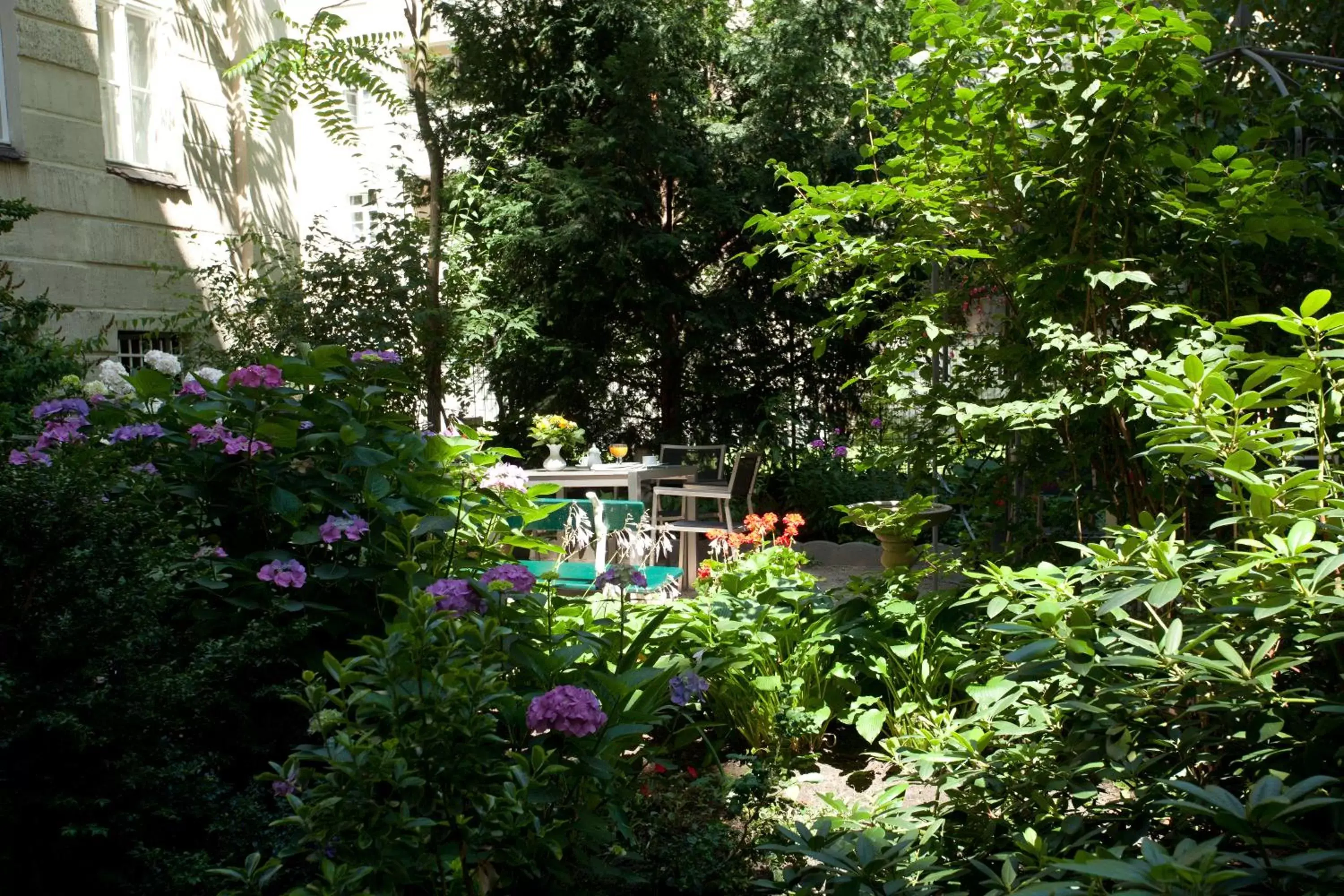 Patio, Pool View in Hotel Brandies an der Messe