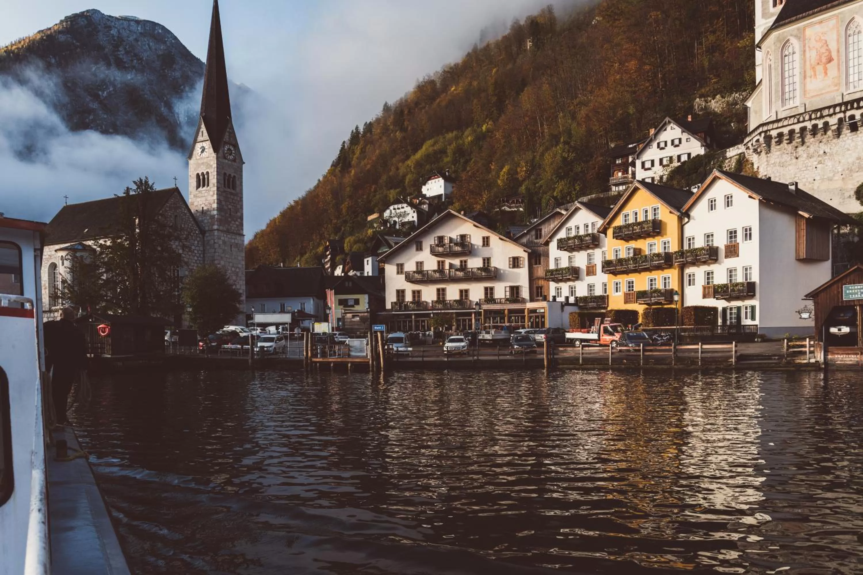 Property building in Heritage Hotel Hallstatt