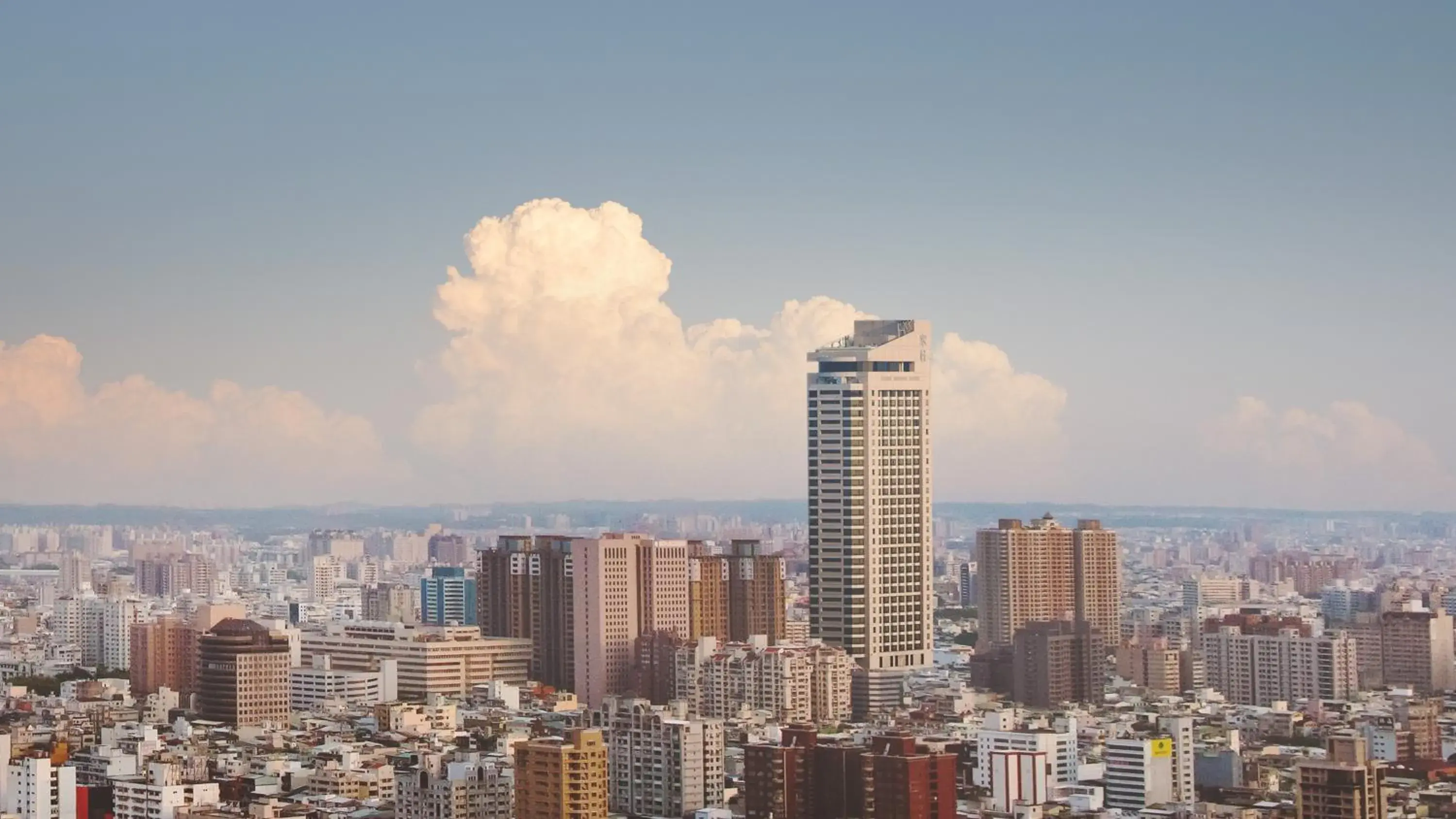 Bird's eye view in Han Hsien International Hotel