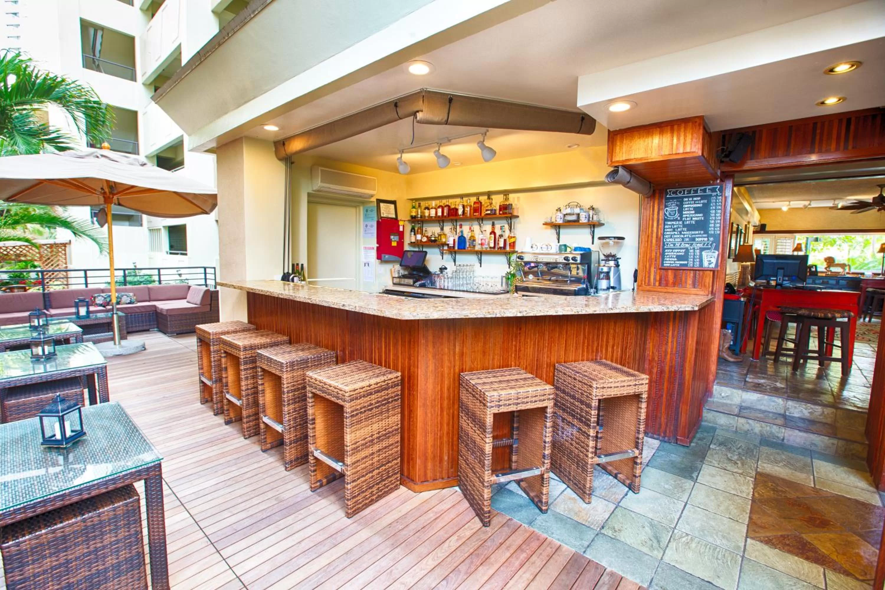 Lounge or bar in The Equus