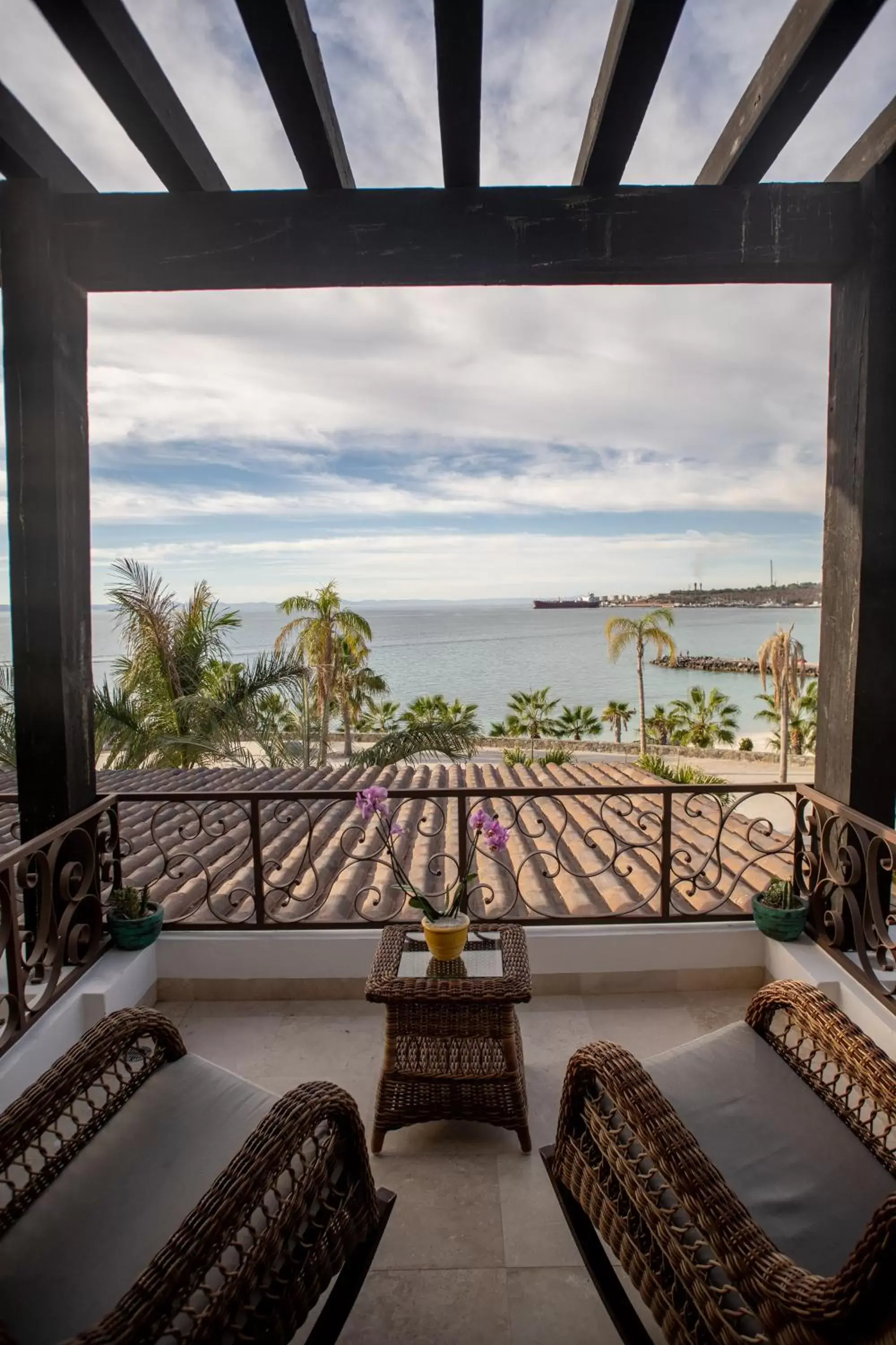 View (from property/room), Balcony/Terrace in ORCHID HOUSE BAJA