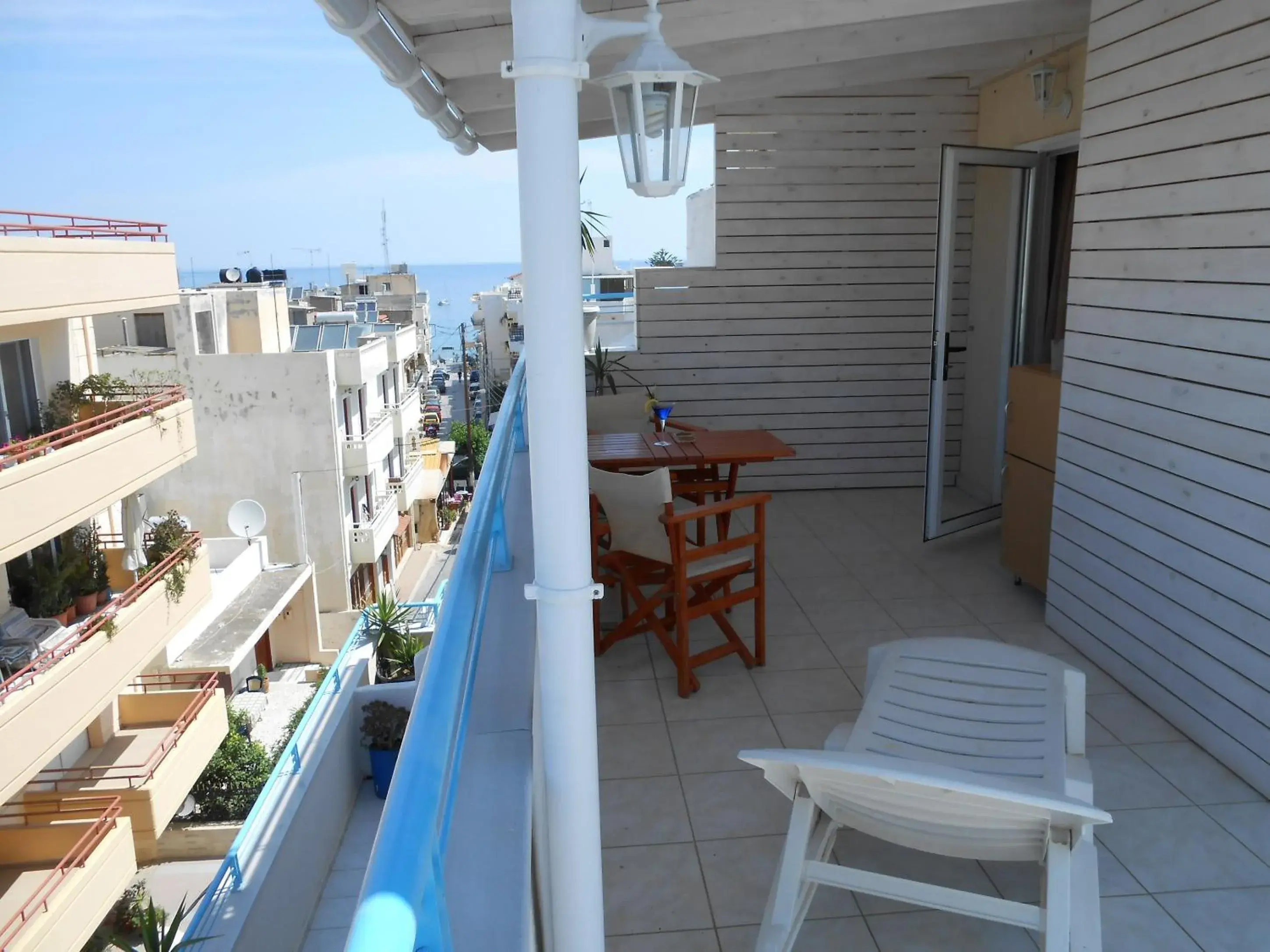 Balcony/Terrace in Voula Hotel