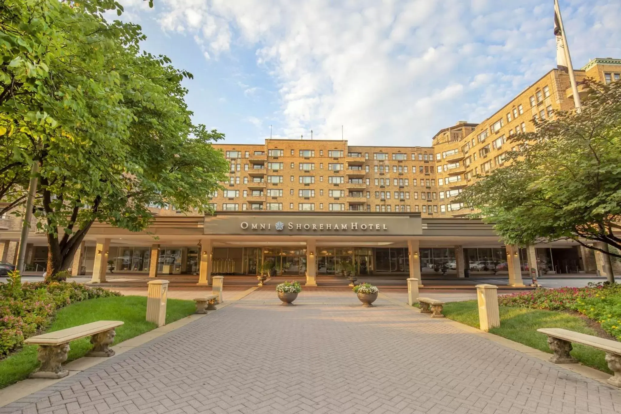 Property Building in Omni Shoreham Hotel