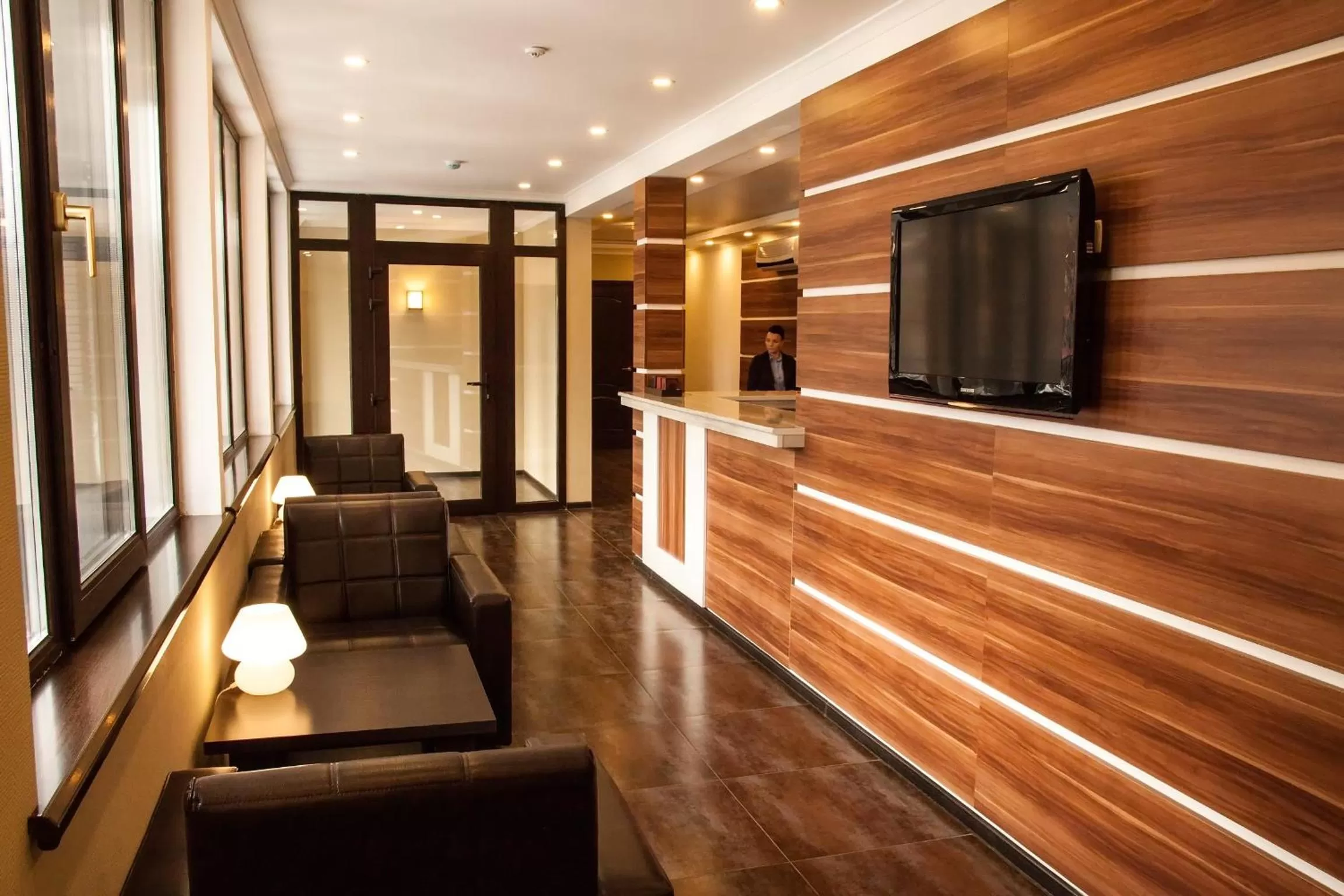 Lobby or reception in Salut Hotel