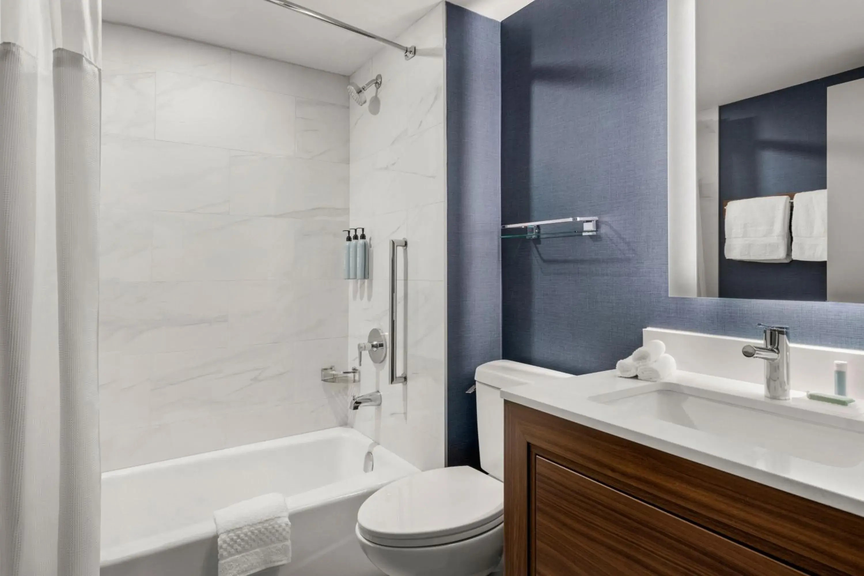 Bathroom in Residence Inn by Marriott Laval