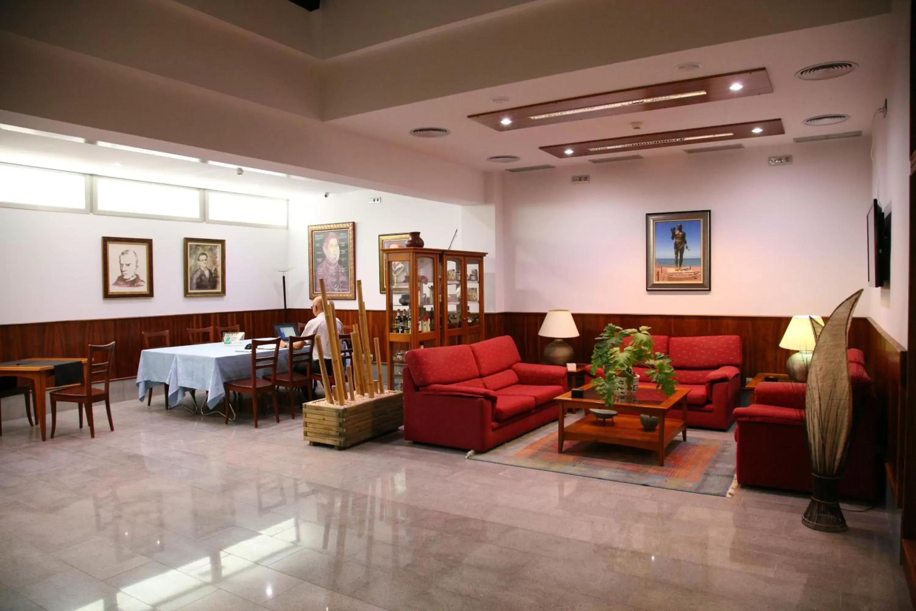 Seating area in Hotel Torre Del Conde