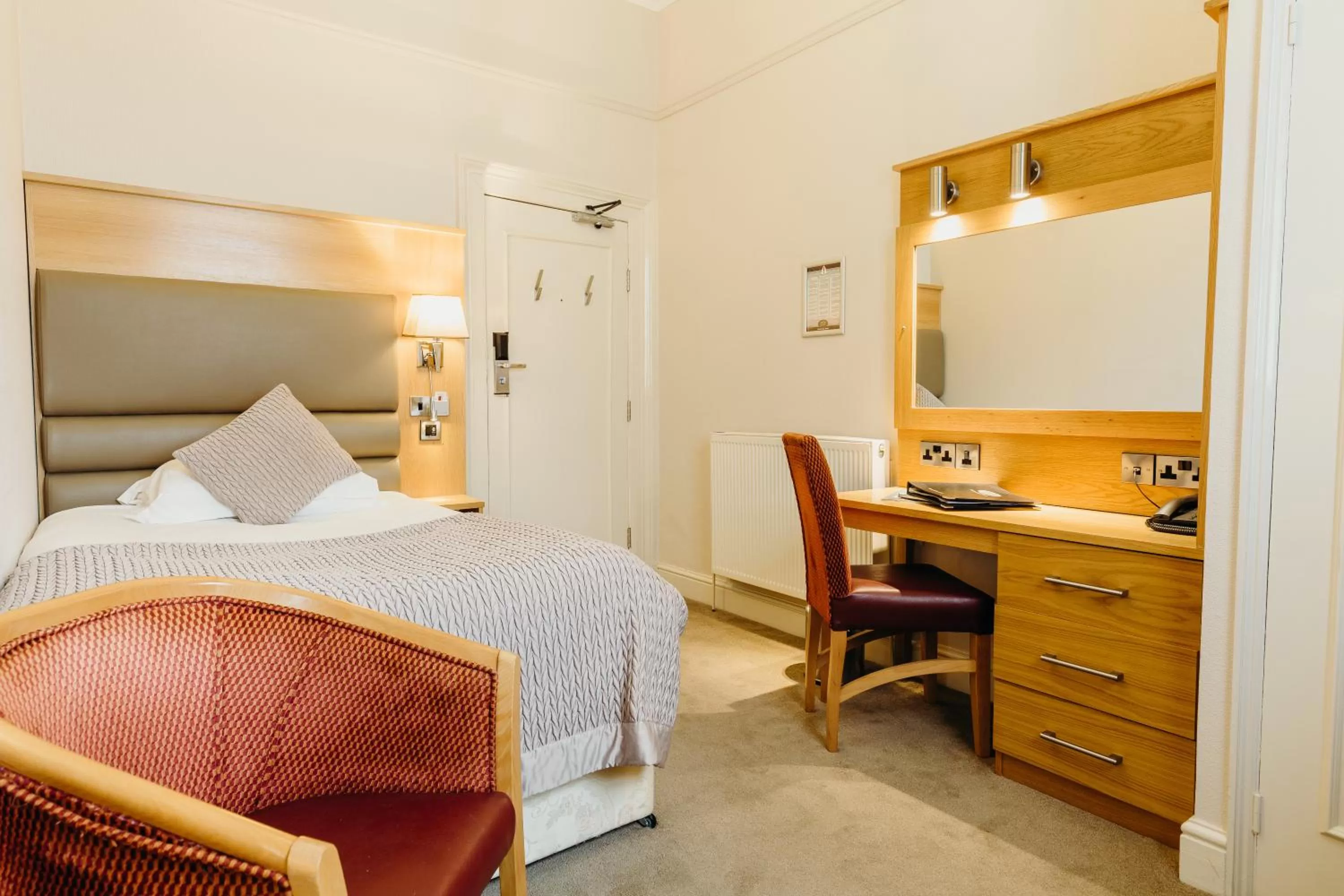 Bedroom, Bed in Crown Spa Hotel Scarborough by Compass Hospitality