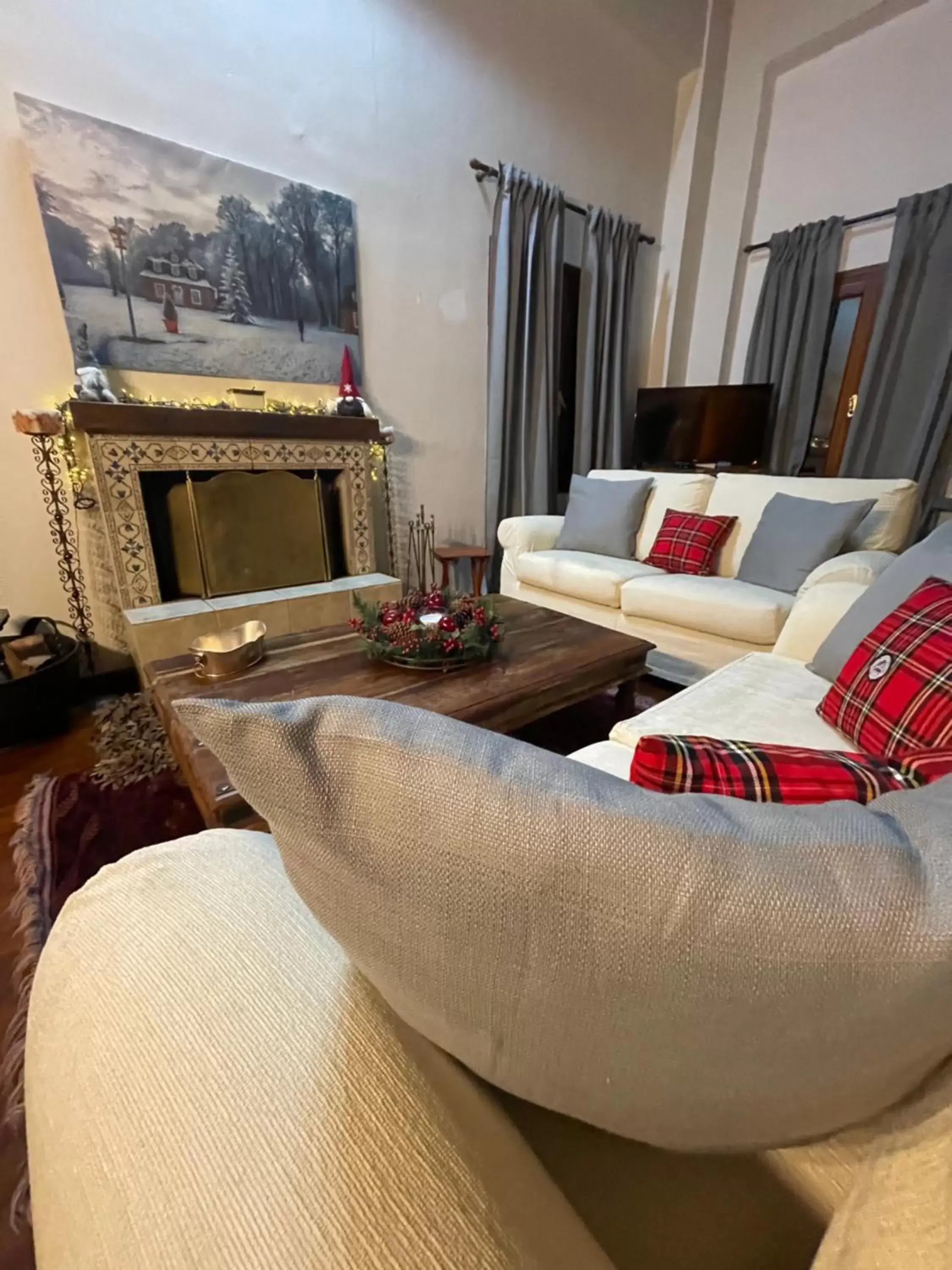 Seating Area in Parnassos Snow Hill Chalet