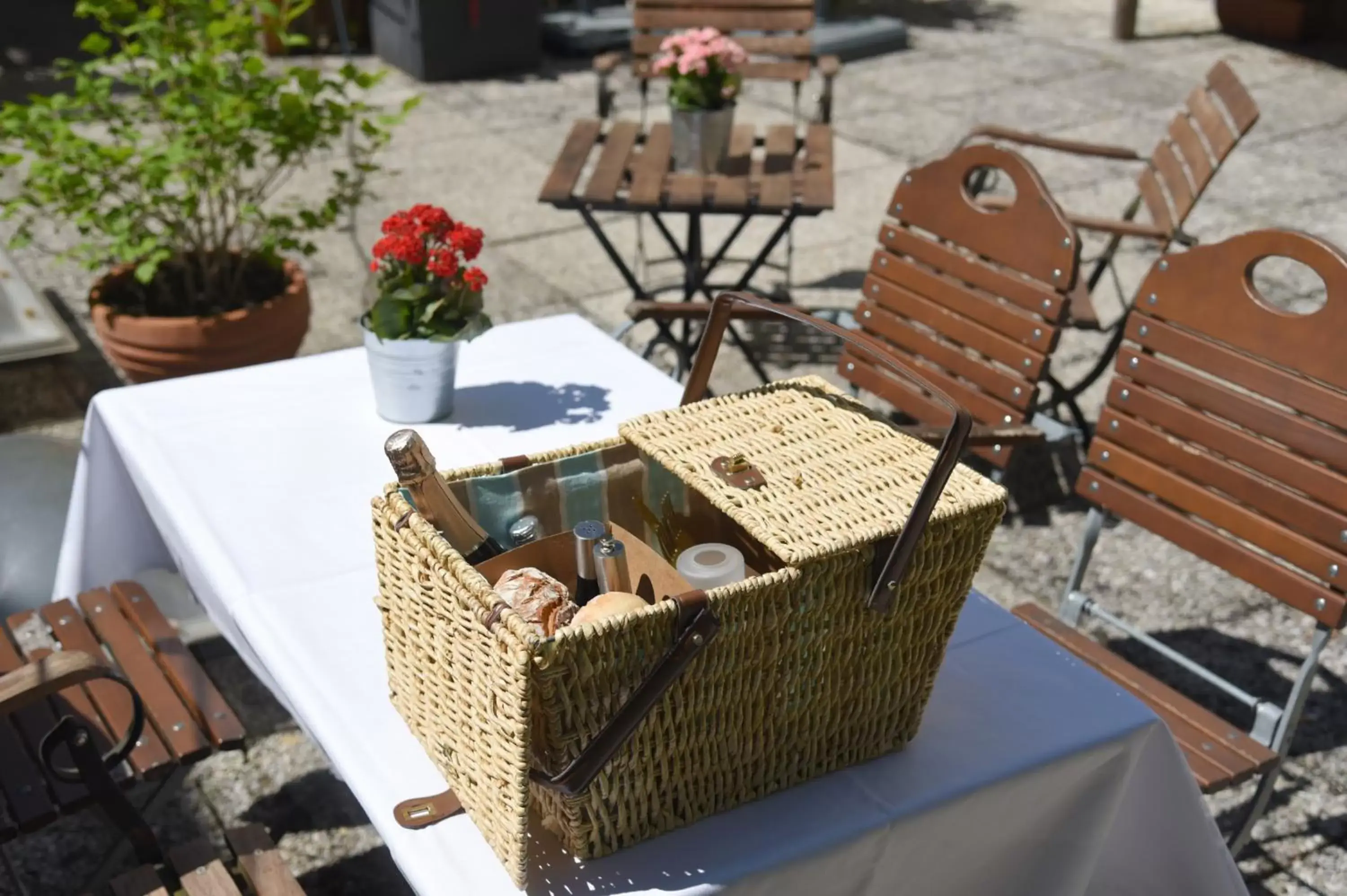 Patio in Hotel Krone 1512