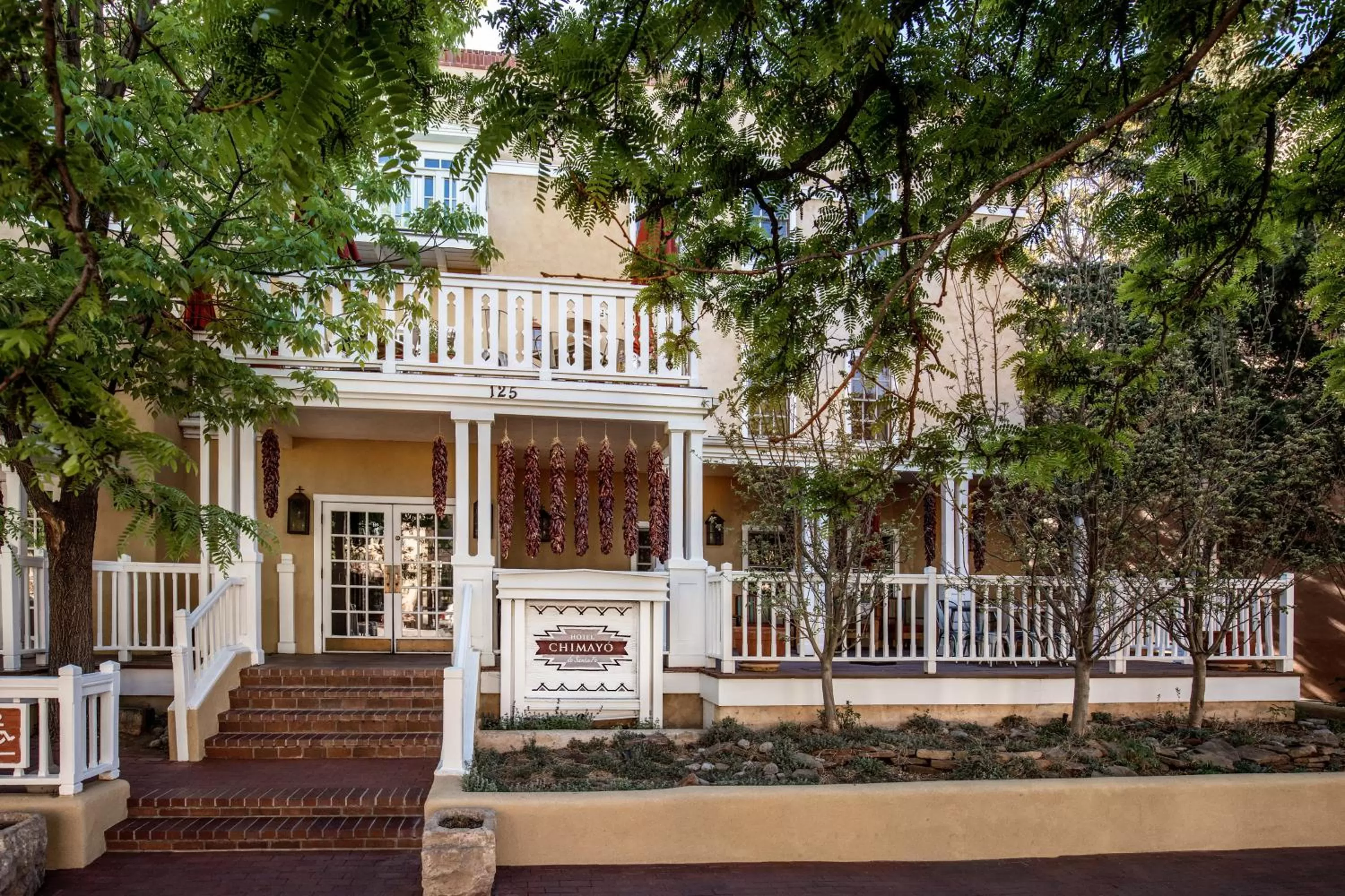 Facade/entrance in Hotel Chimayo de Santa Fe