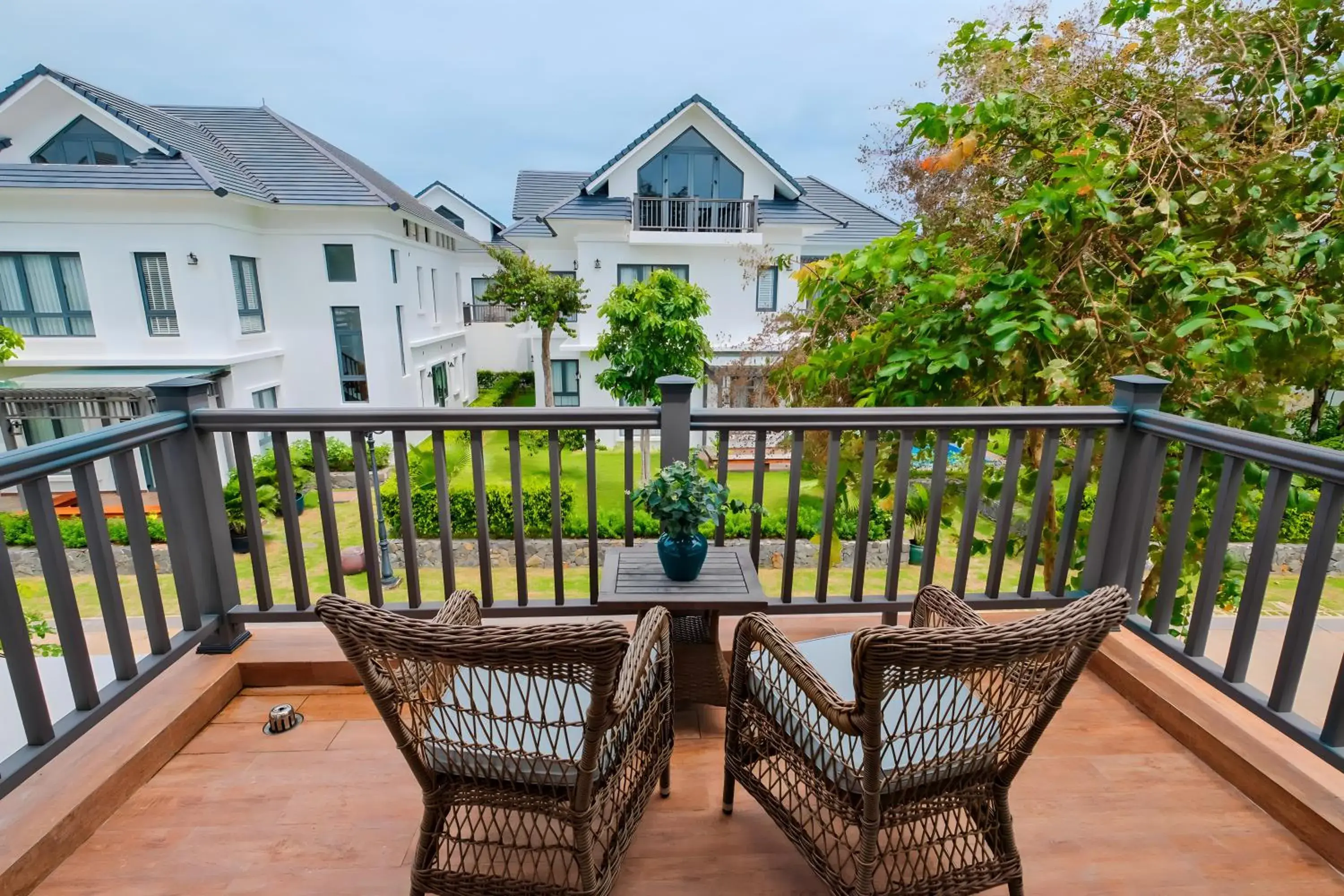 Balcony/Terrace in Sunset Sanato Resort & Villas