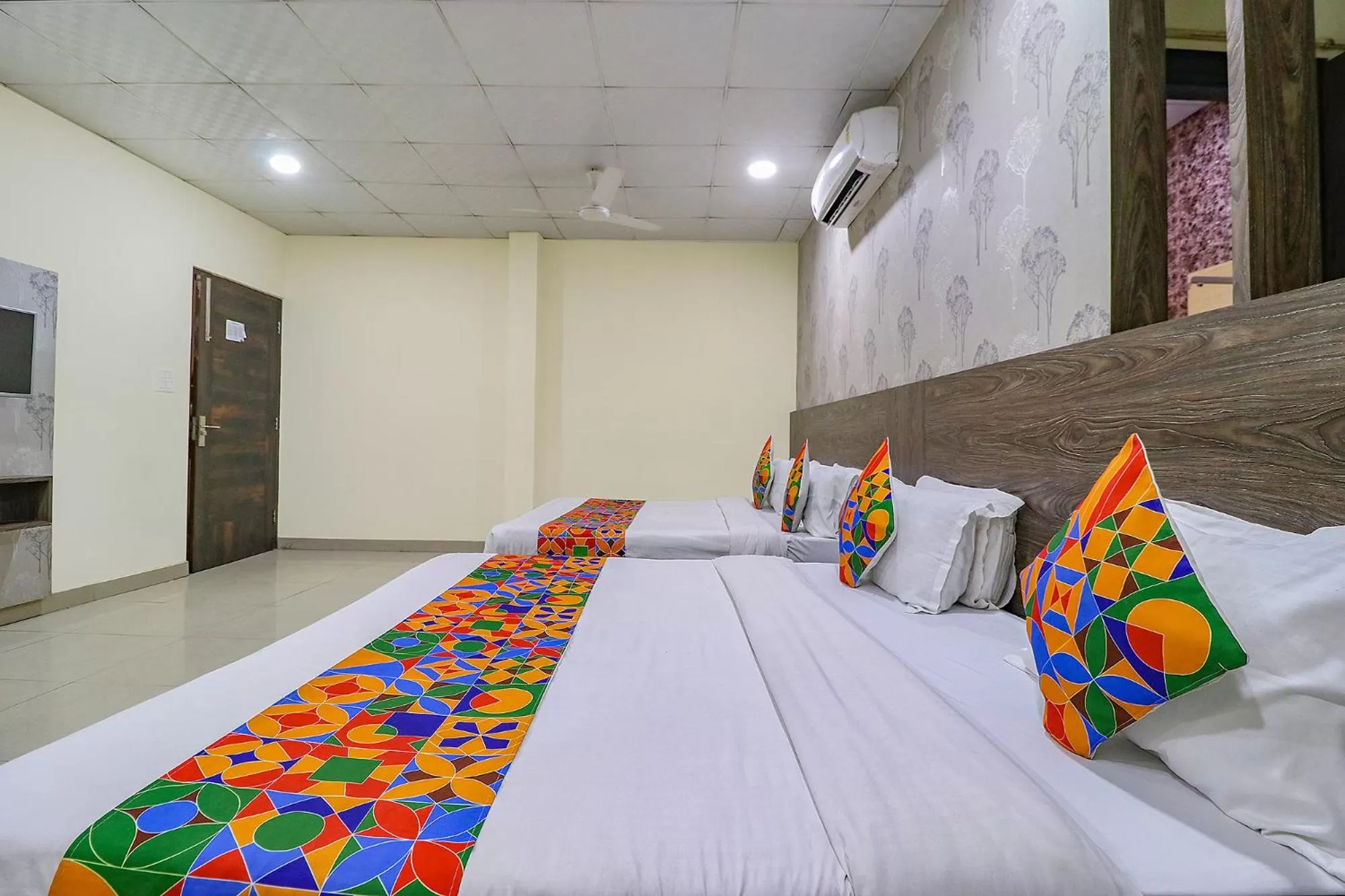 Photo of the whole room, Bed in FabHotel Heaven Agya Ludhiana