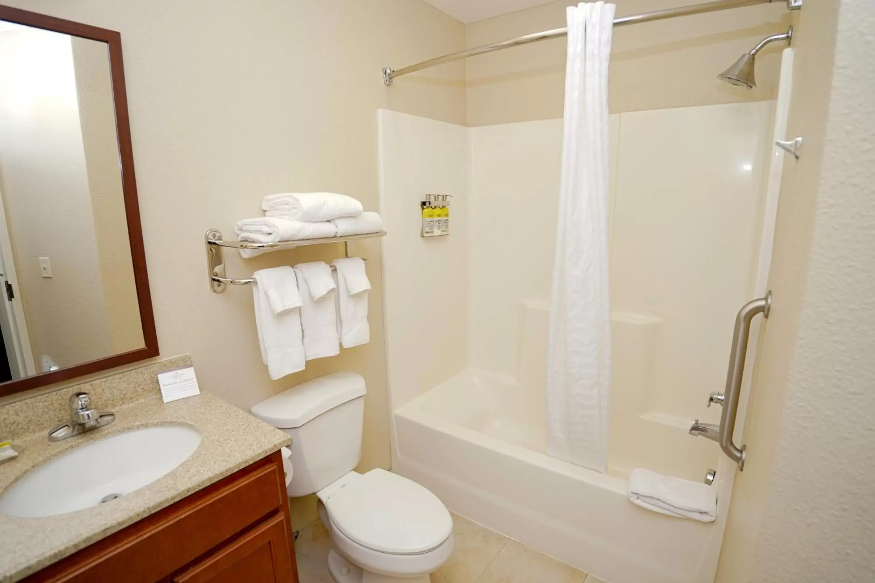 Bathroom in Candlewood Suites Boise - Towne Square, an IHG Hotel