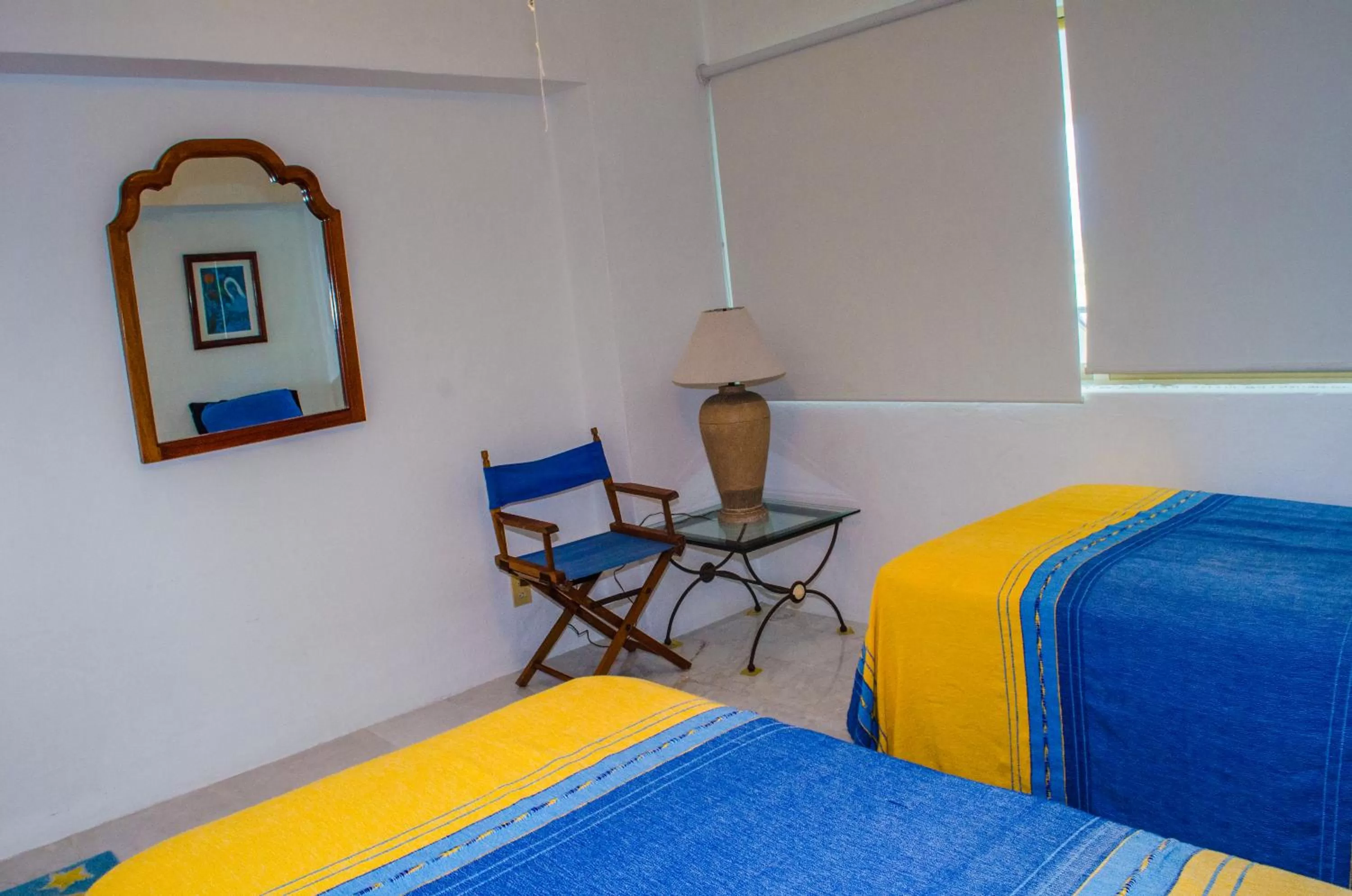 Bed in ENNA INN IXTAPA DEPARTAMENTOS ViSTA AL MAR