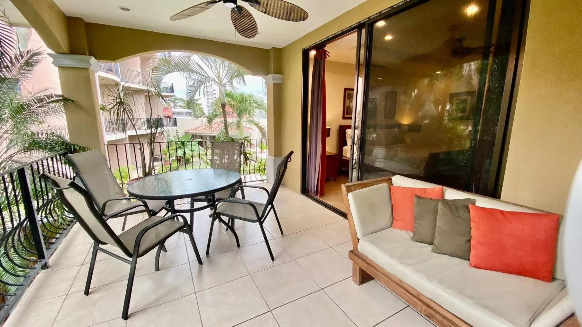 Balcony/Terrace, Seating Area in Monte Carlo Luxury Condominiums