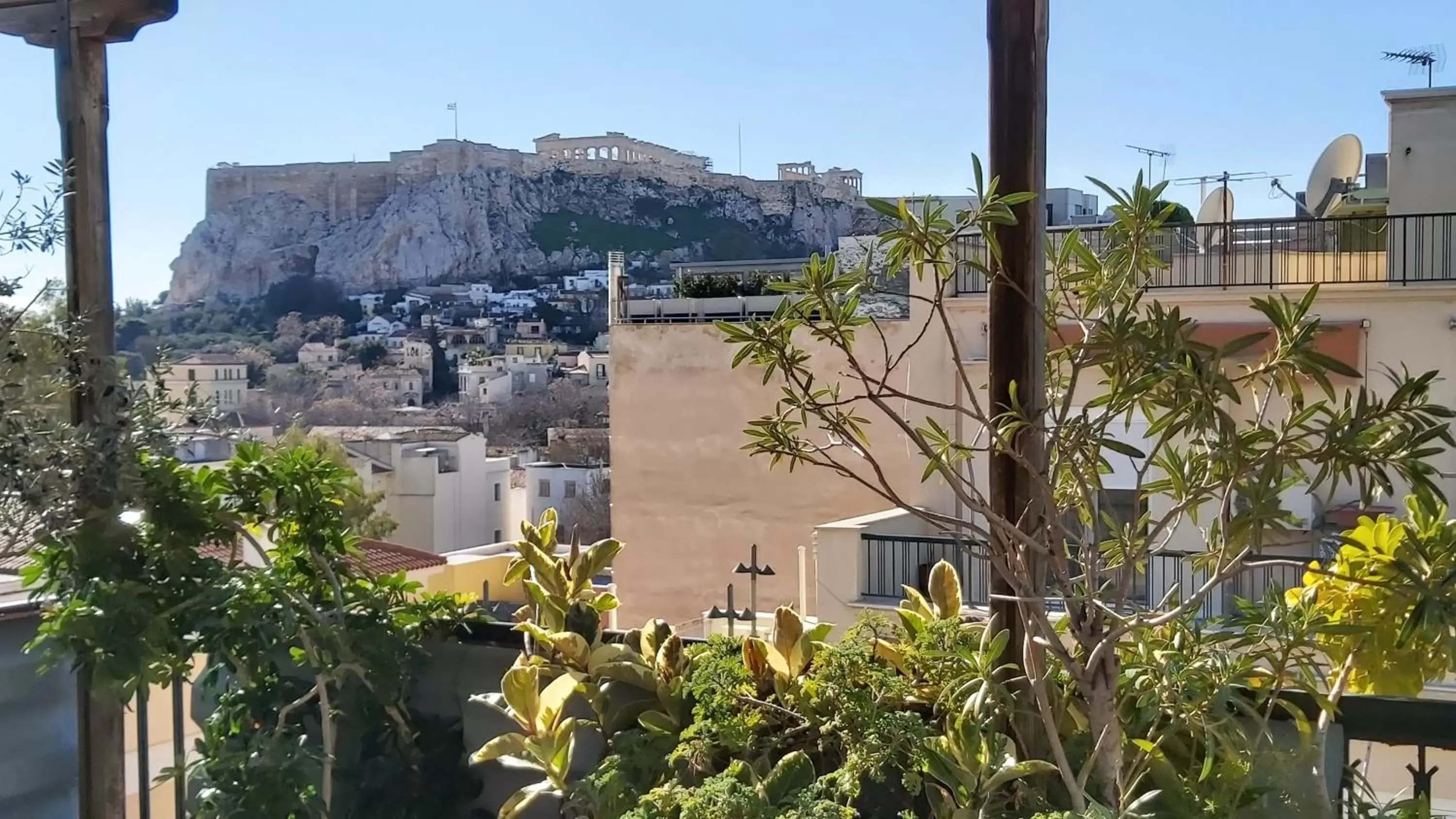 Balcony/Terrace in Omiros Hotel