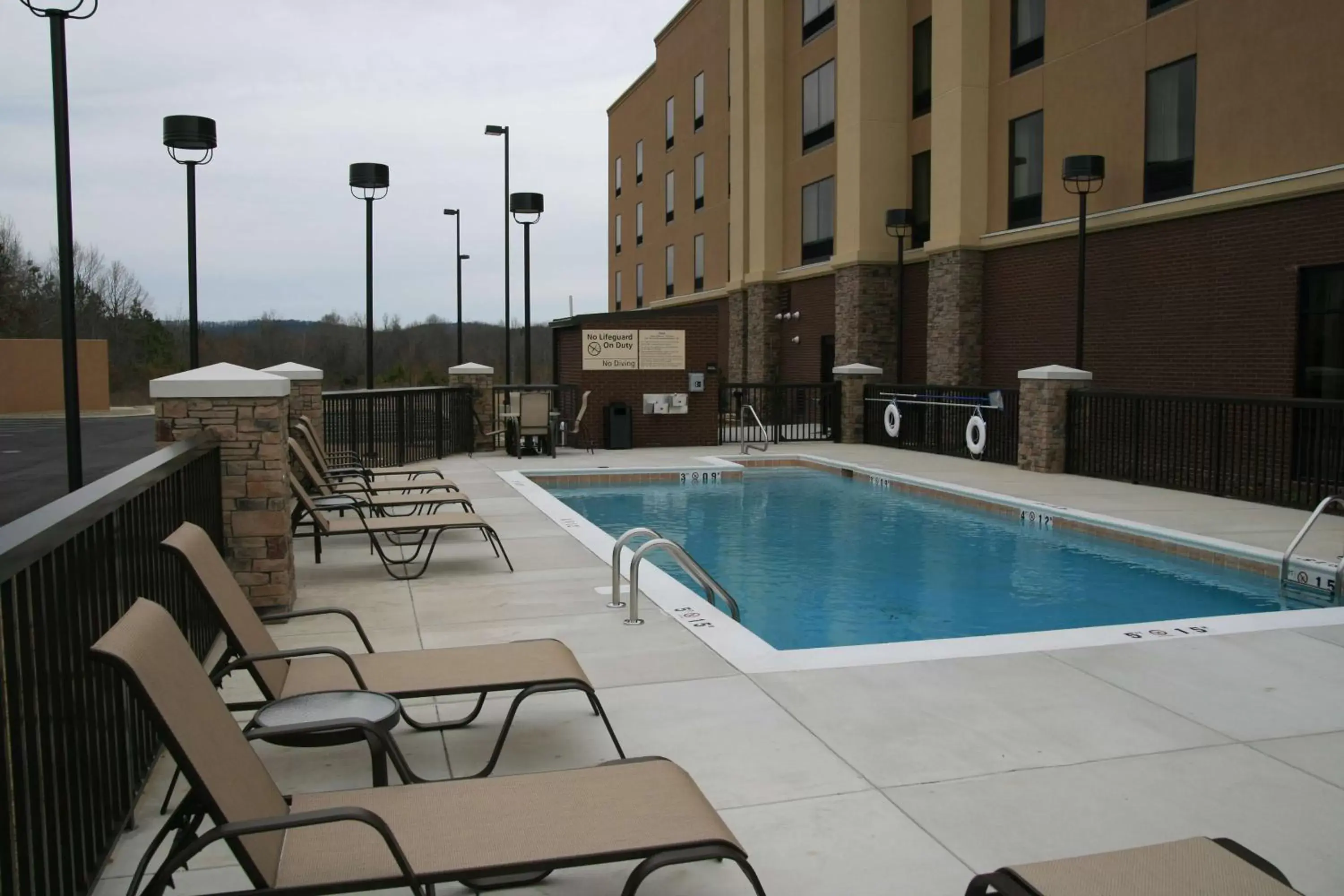 Pool view in Hampton Inn Gadsden/Attalla Interstate 59 Pool view in Hampton Inn Gadsden/Attalla Interstate 59