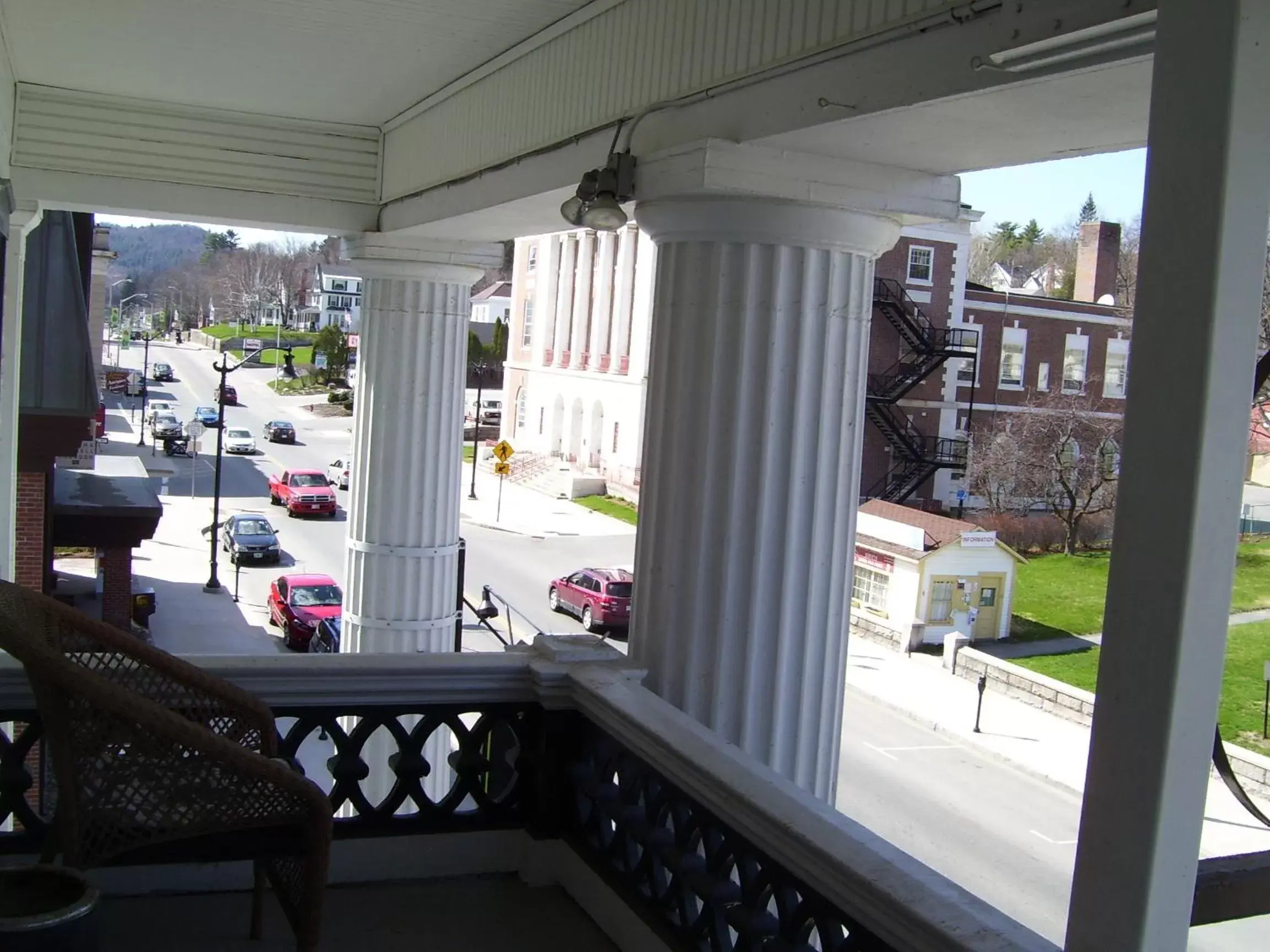 Balcony/Terrace in Thayers Inn