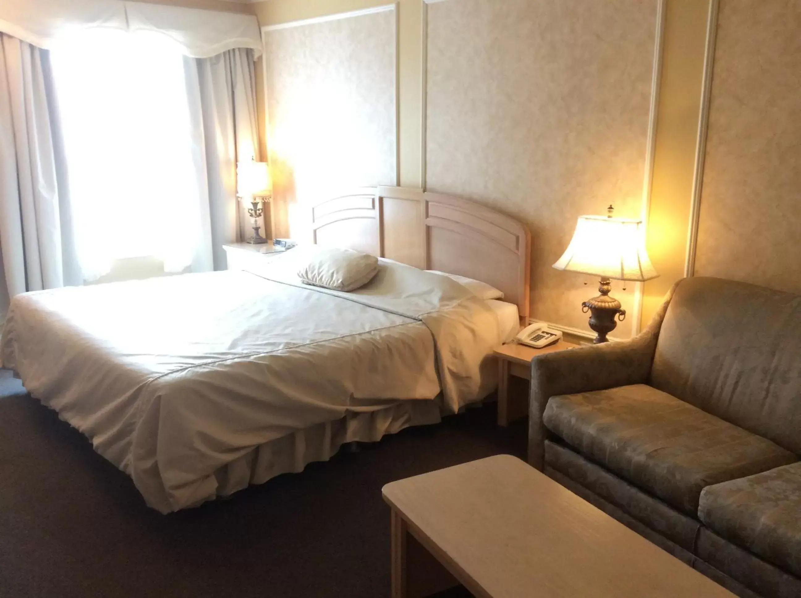 Bed in Travelodge by Wyndham Victoriaville