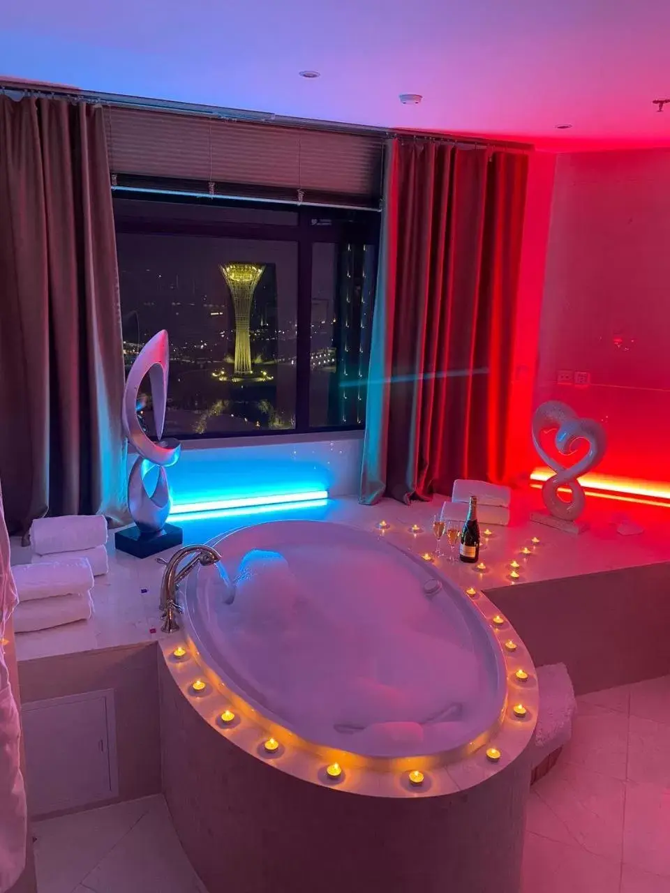 Bathroom in Beijing Palace Soluxe Hotel Astana