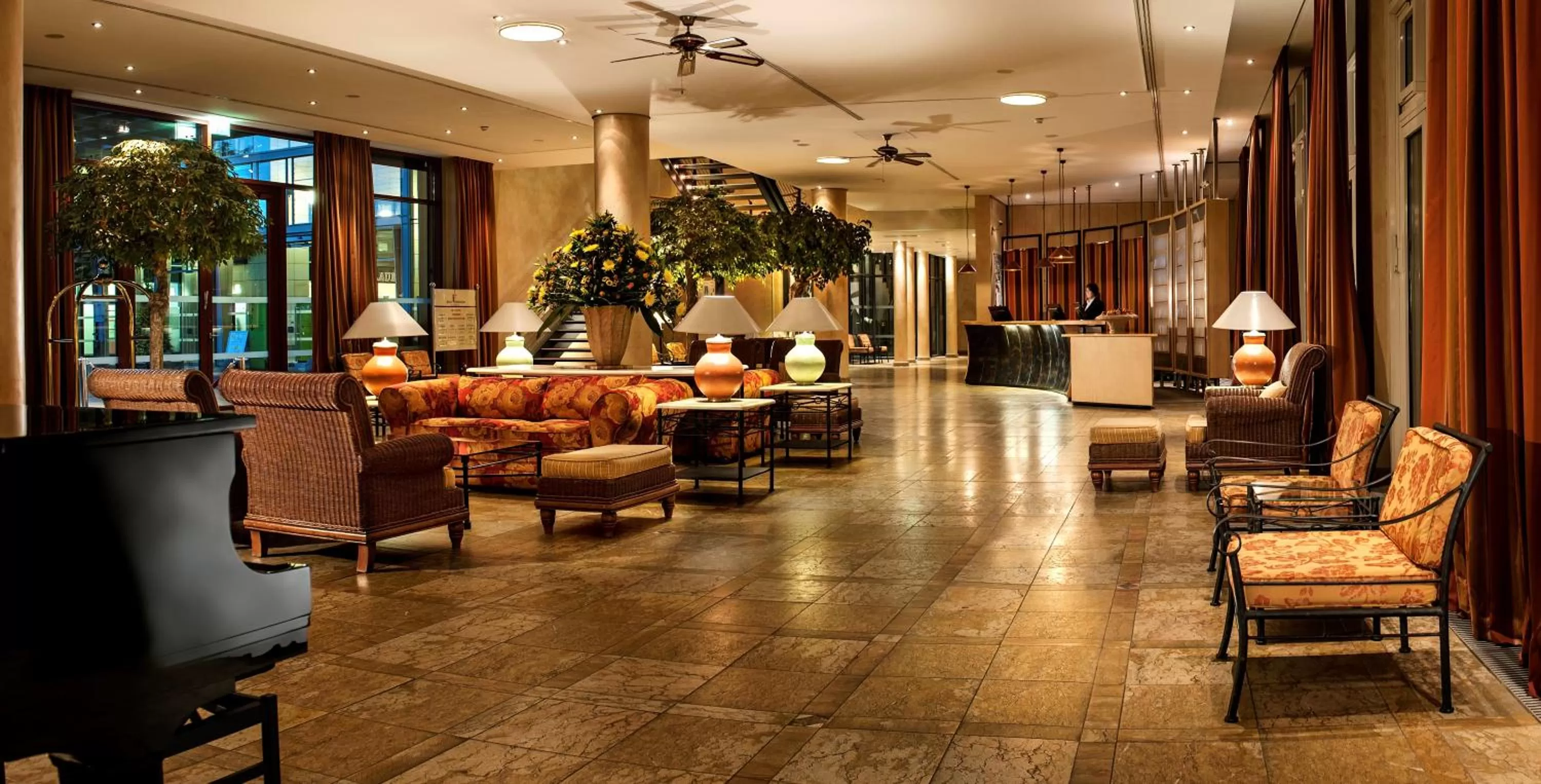 Lobby or reception in Hotel Elbflorenz Dresden
