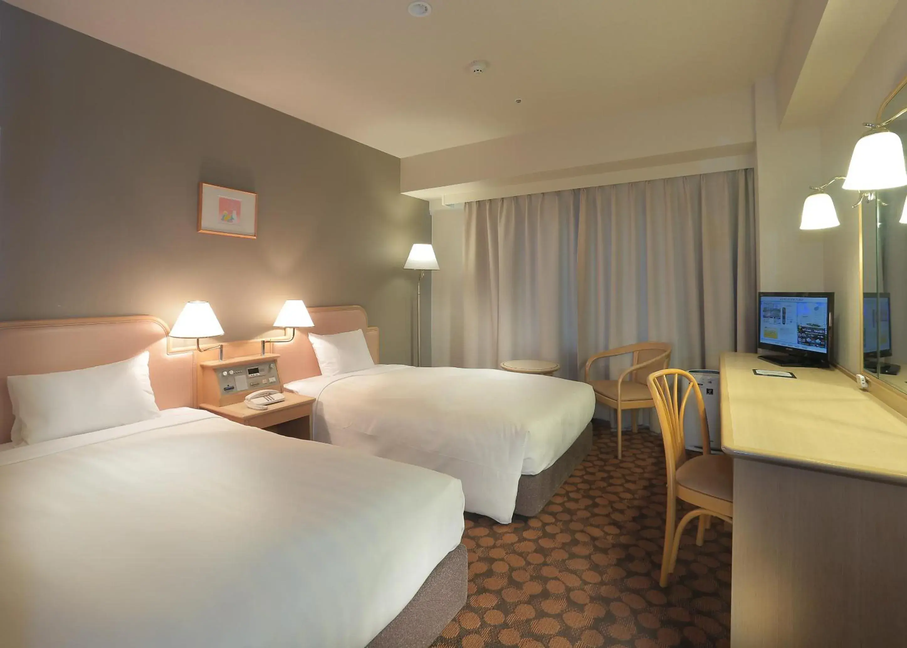 Bed in Hotel Fujita Fukui