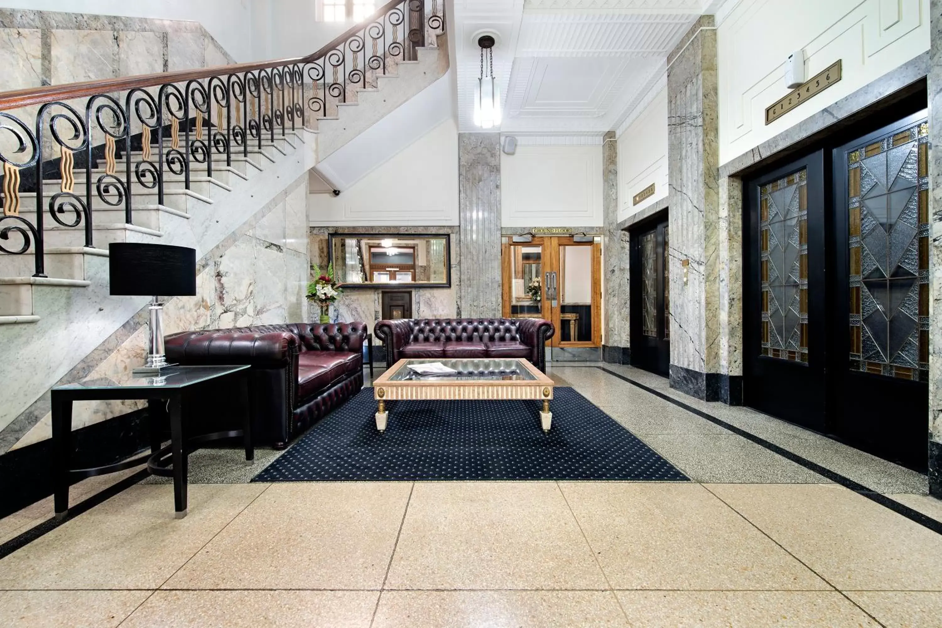 Lobby or reception in ULTIQA Rothbury Hotel