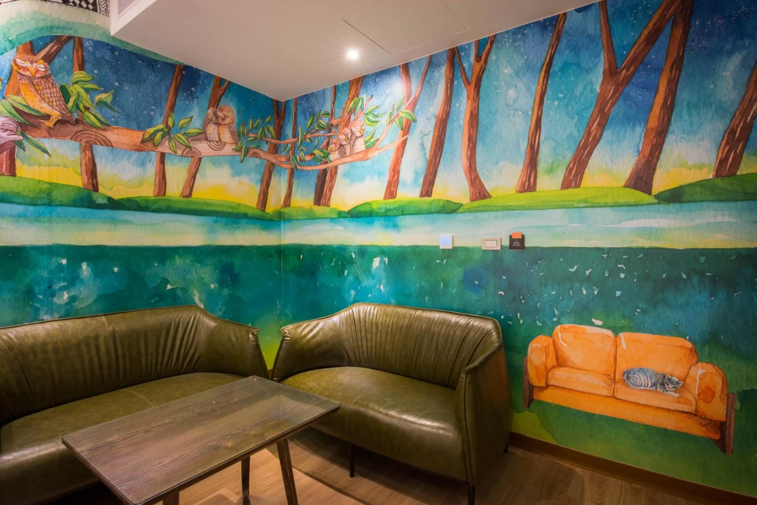 Living room in Legend Hotel Kaohsiung Pier2