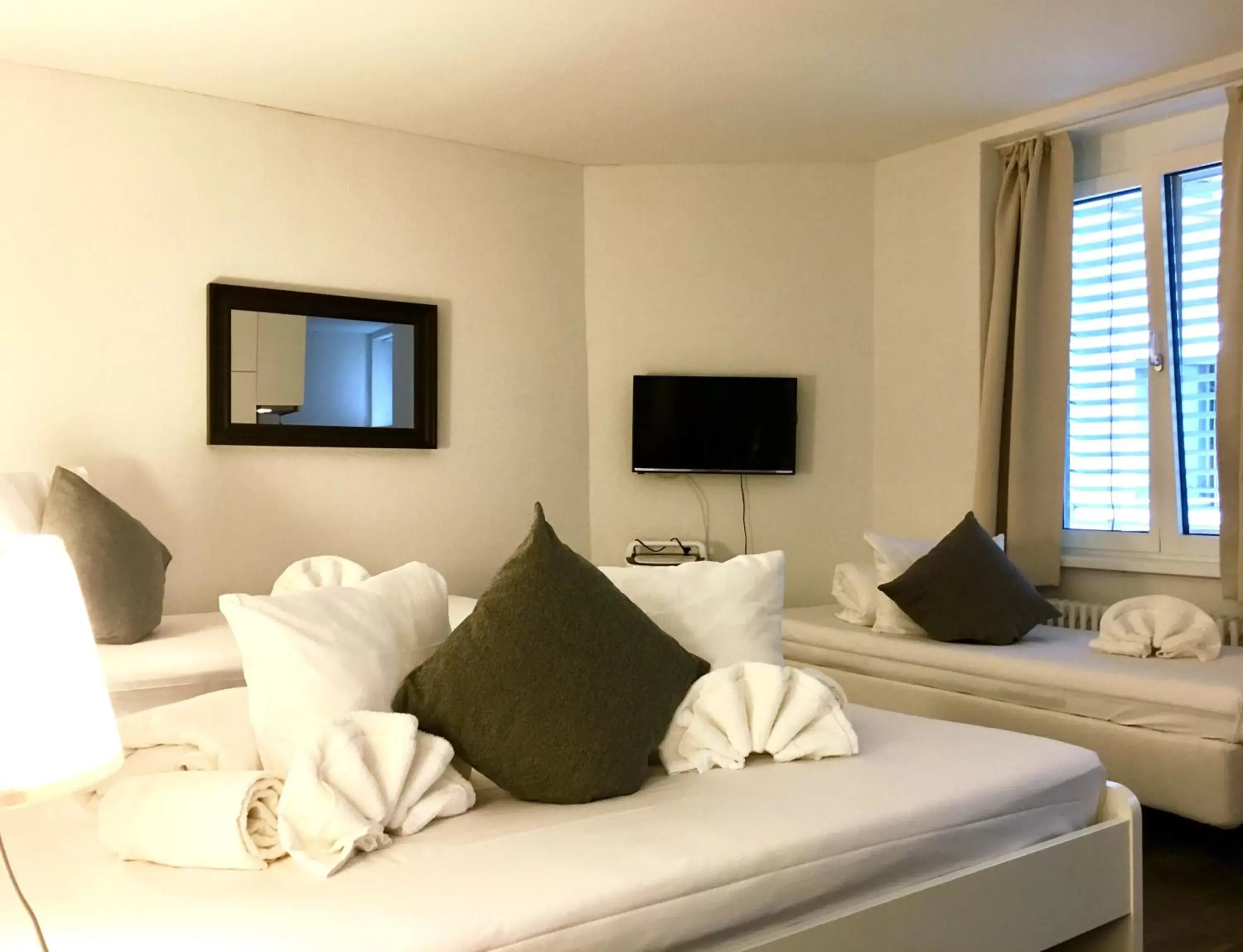 Bedroom, Seating Area in INSIDE FIVE City Apartment