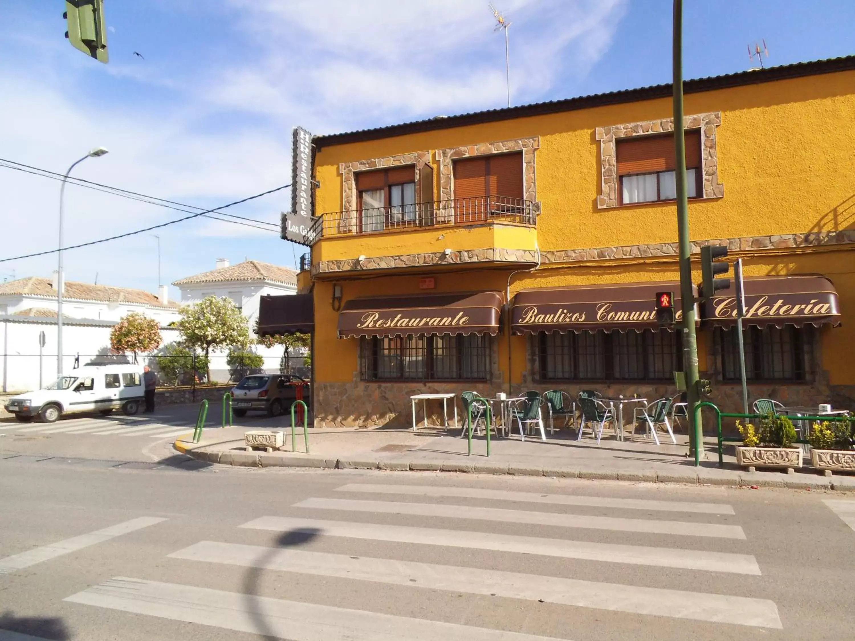 Balcony/Terrace, Property Building in Hostal Los Galgos