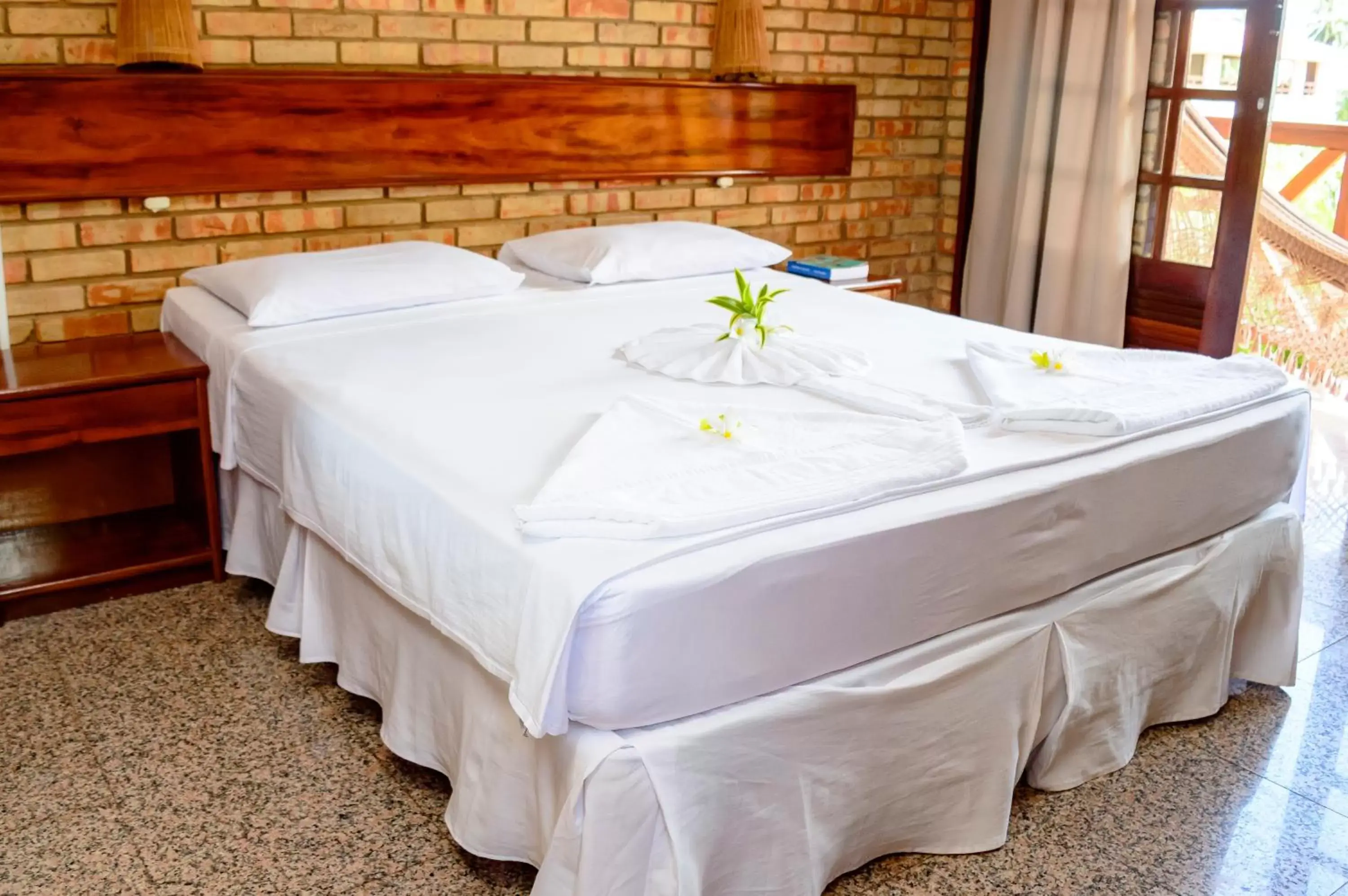 Bed in Hotel Vento Brasil
