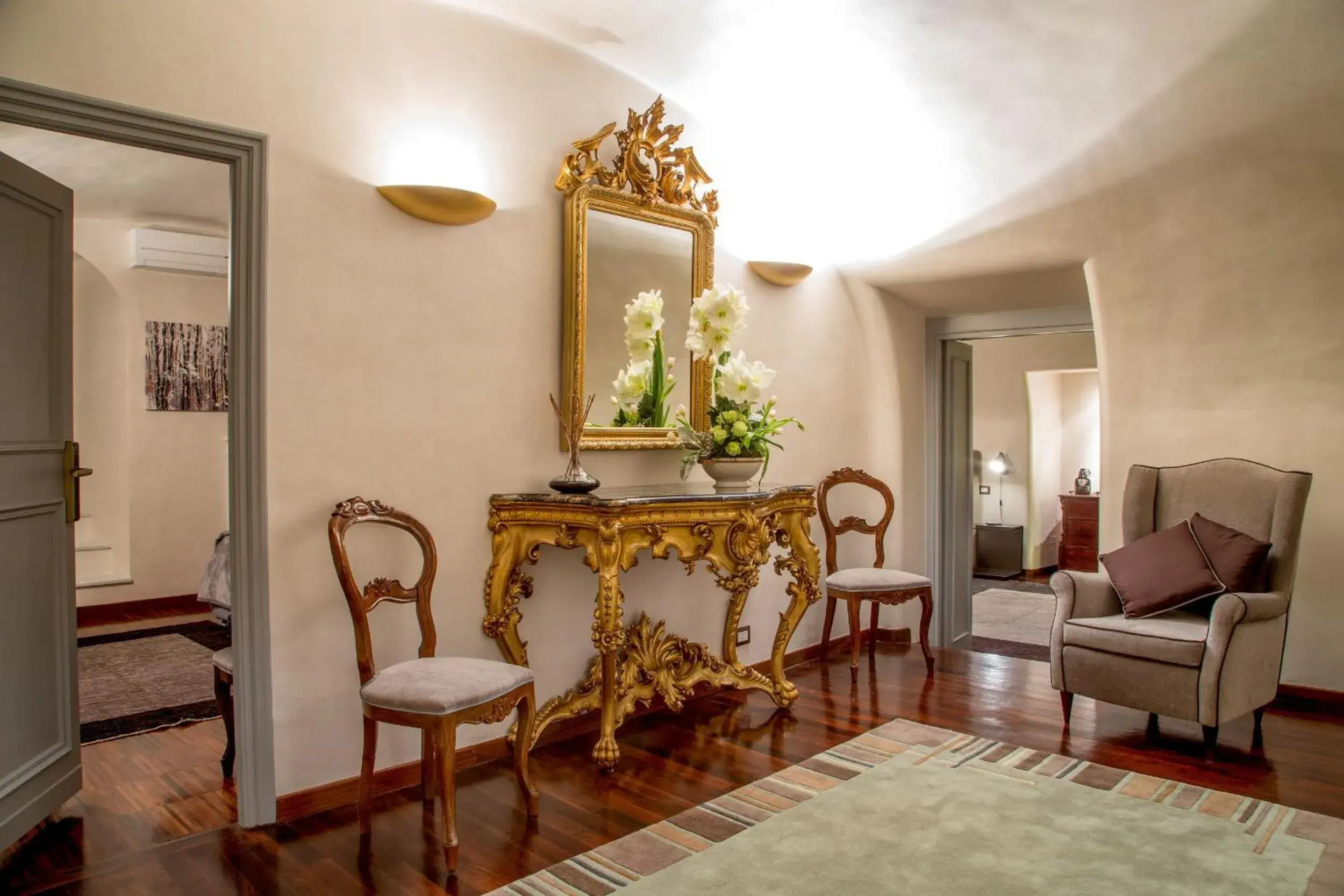 Lobby or reception, Seating Area in Palazzo De Cupis - Suites and View