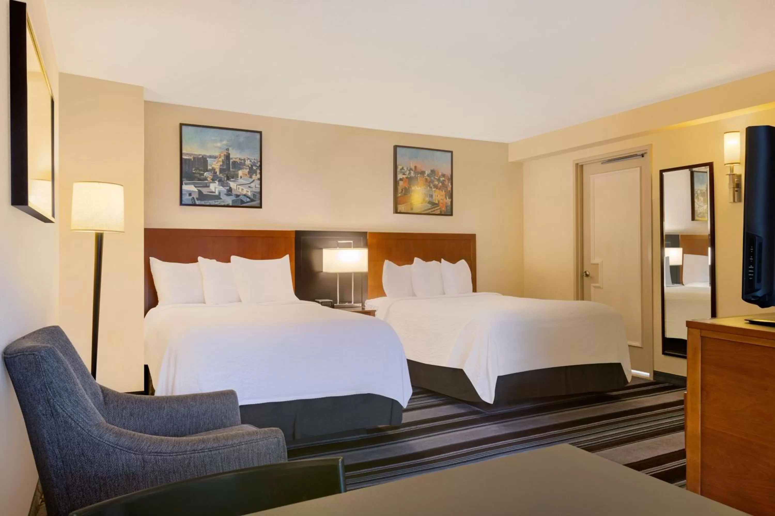 Bedroom, Bed in Residence Inn by Marriott New York Manhattan/Times Square