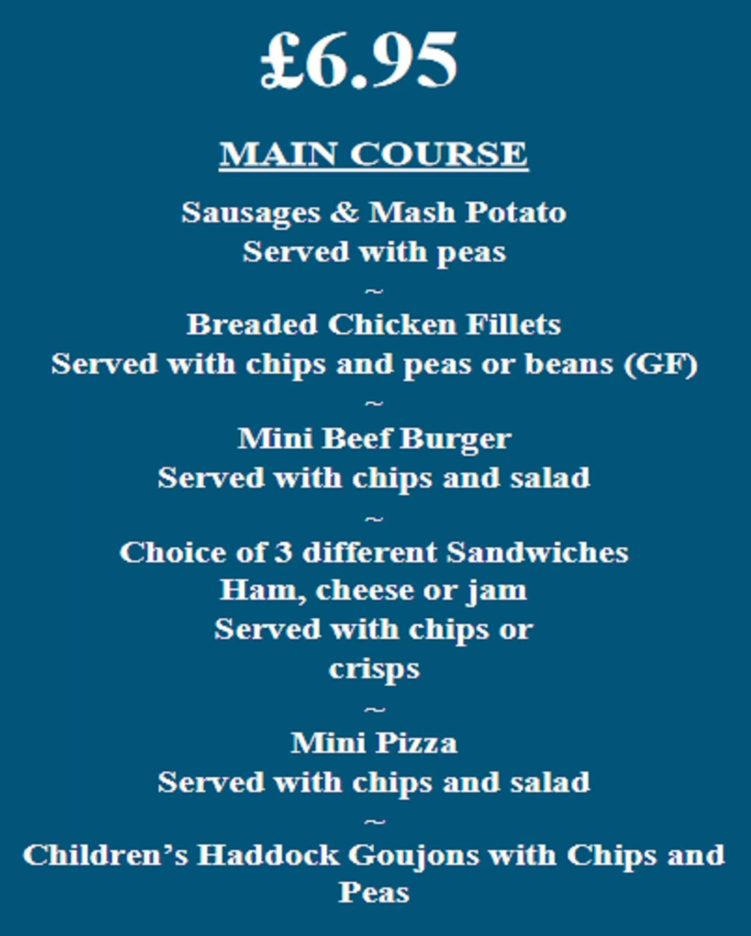 Food and drinks in The Inn at Woodhall Spa