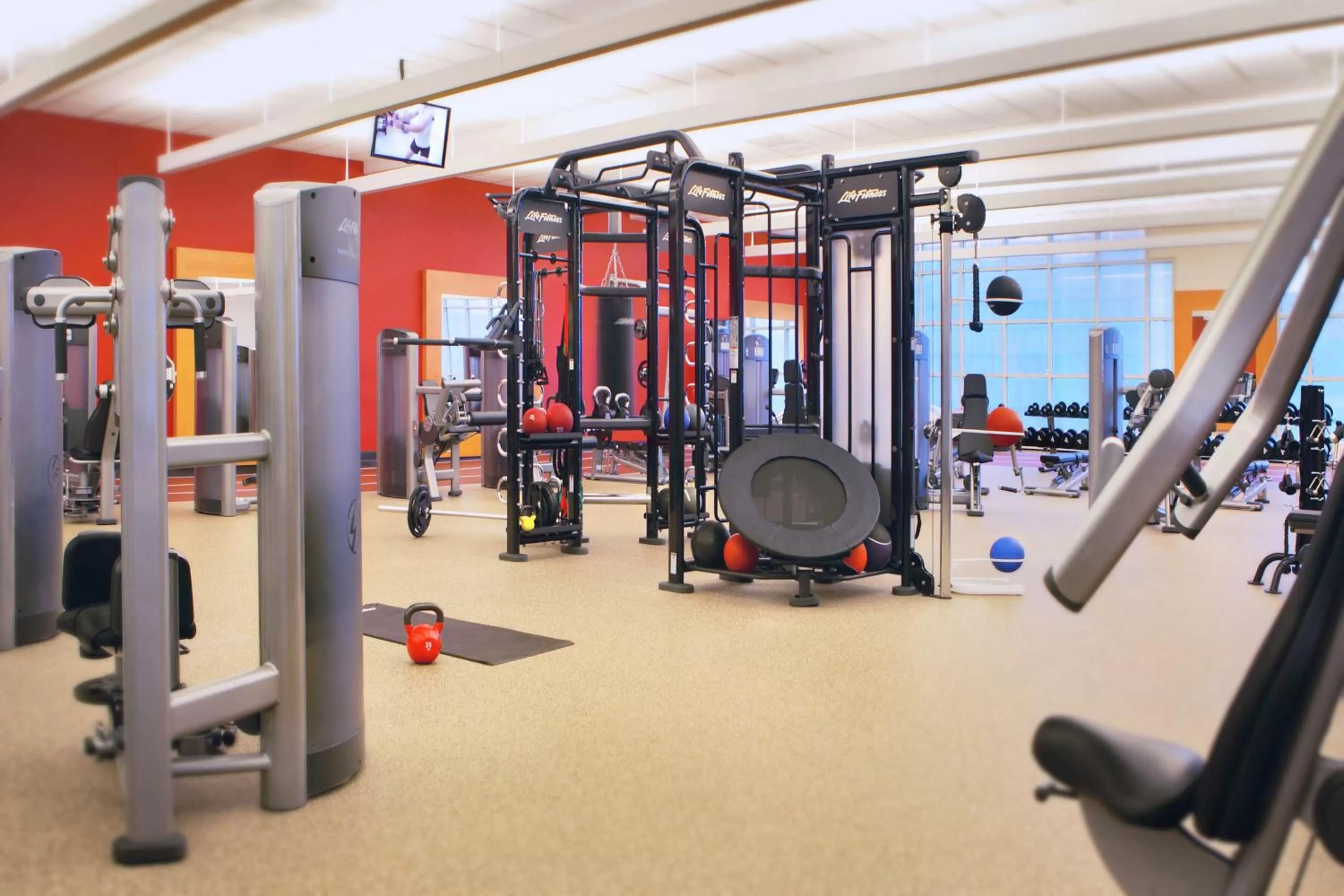 Fitness centre/facilities in Hilton Chicago