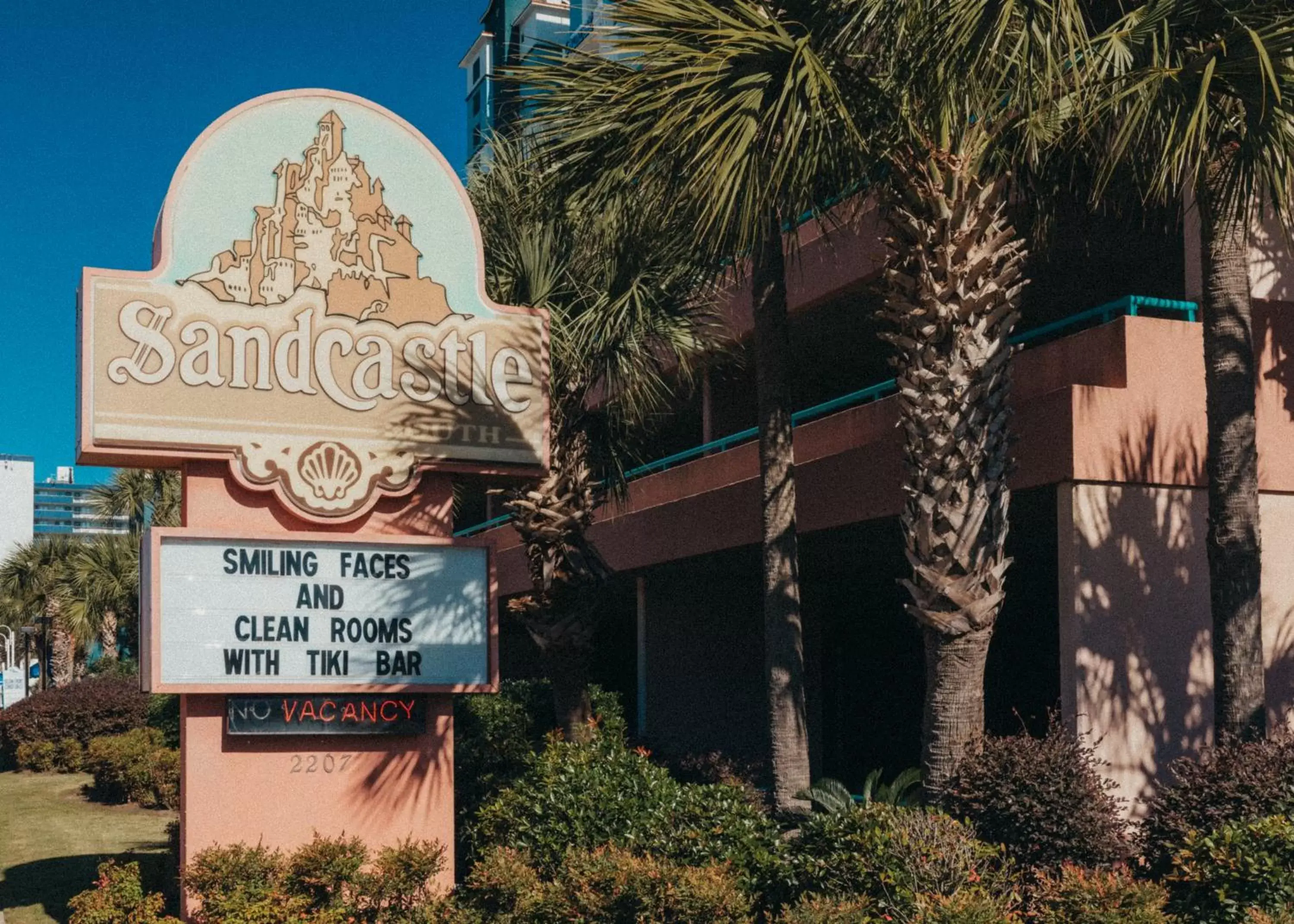 Property building, Property Logo/Sign in Sandcastle Oceanfront Resort South Beach Property building, Property Logo/Sign in Sandcastle Oceanfront Resort South Beach