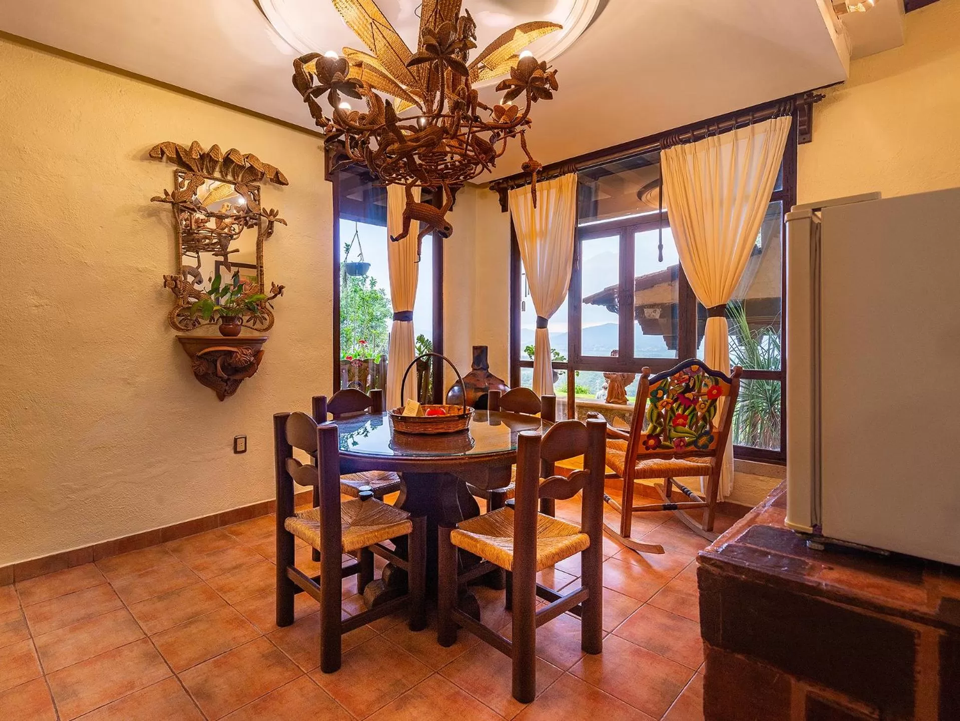 kitchen in Eco Hotel Ixhi