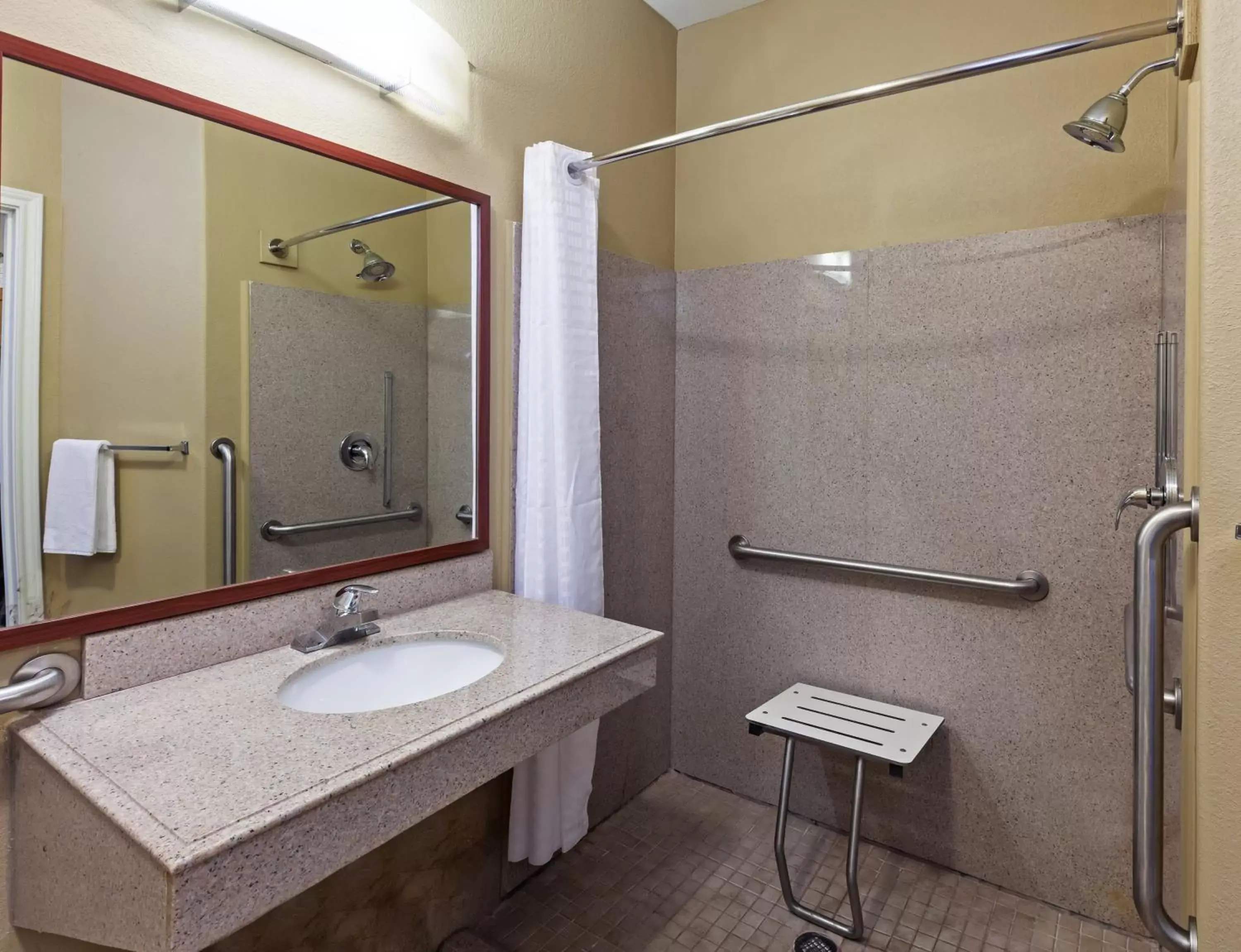 Photo of the whole room, Bathroom in Candlewood Suites - Texas City, an IHG Hotel