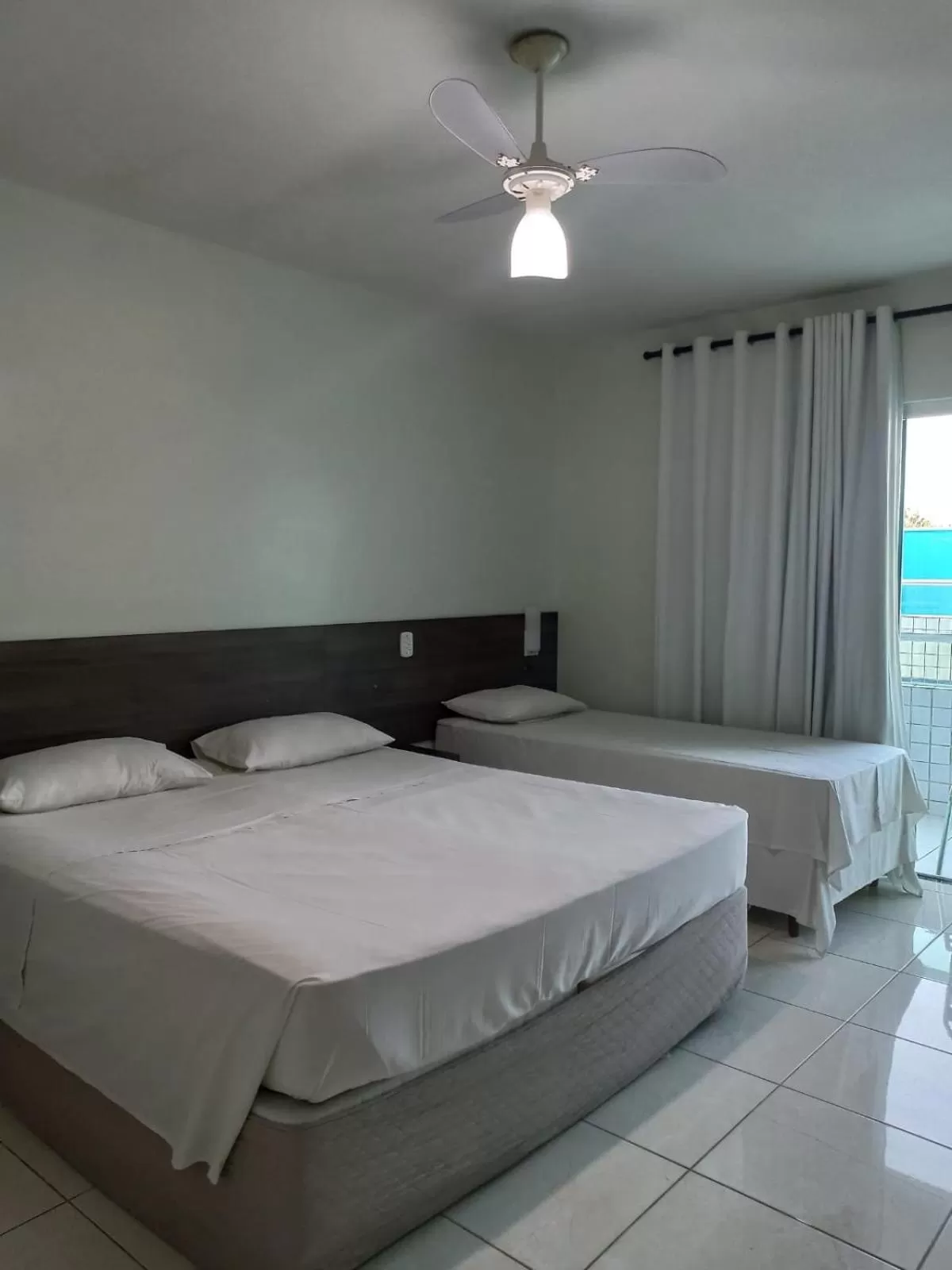 Bed in Hotel Adventure São Luís