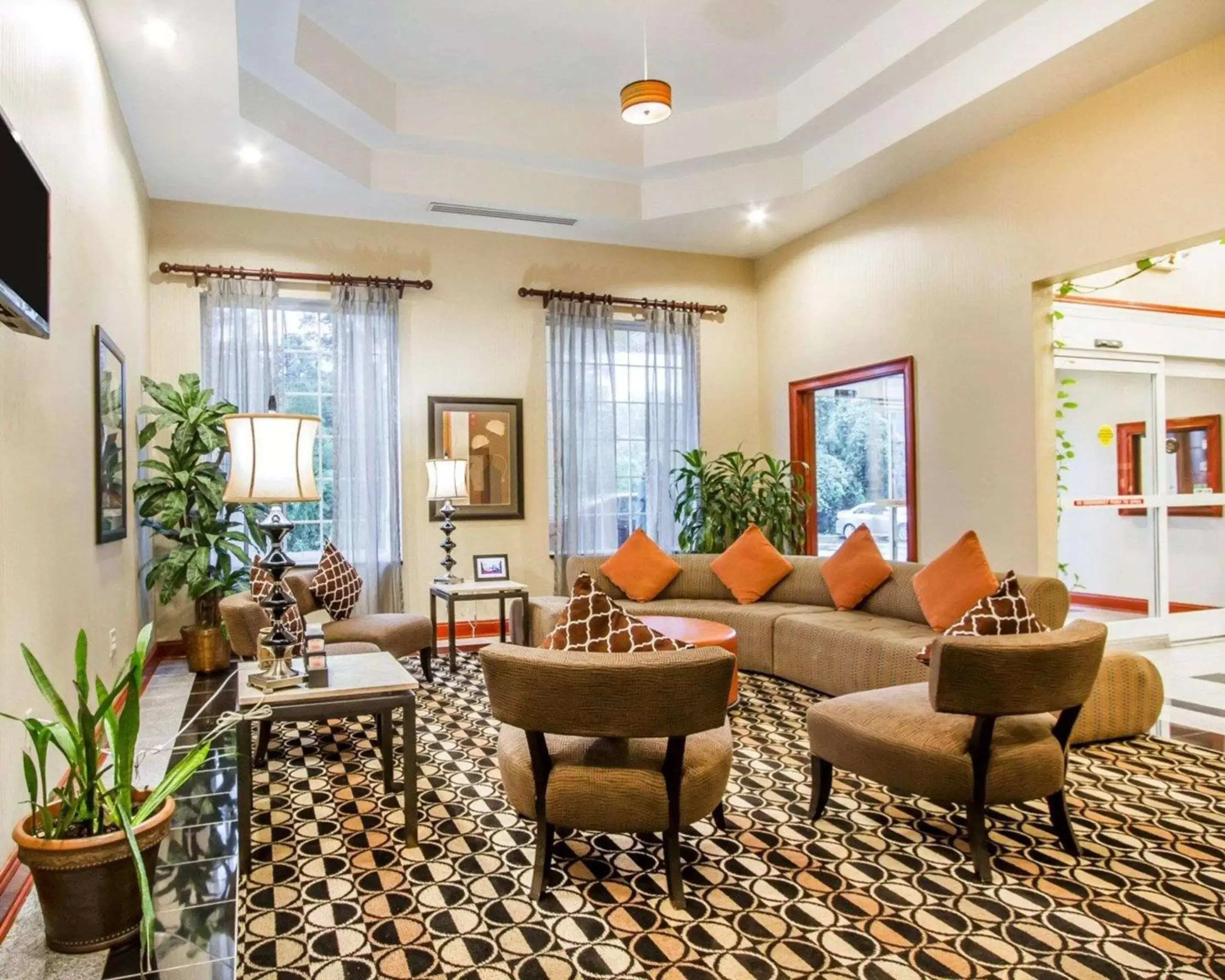 Lobby or reception, Seating Area in Quality Inn & Suites Greenville I-65