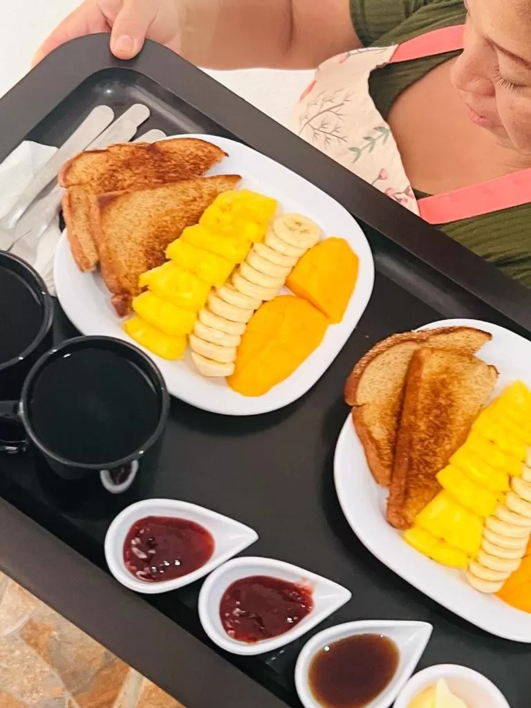 Breakfast in Casa TACUBA