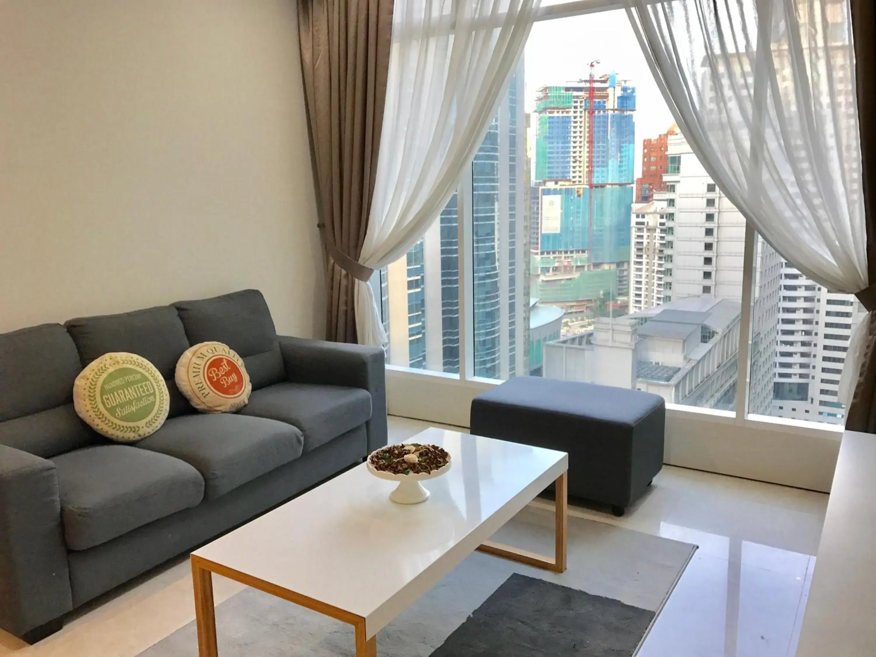 Seating Area in Soho Suites KLCC by the Betty Roux