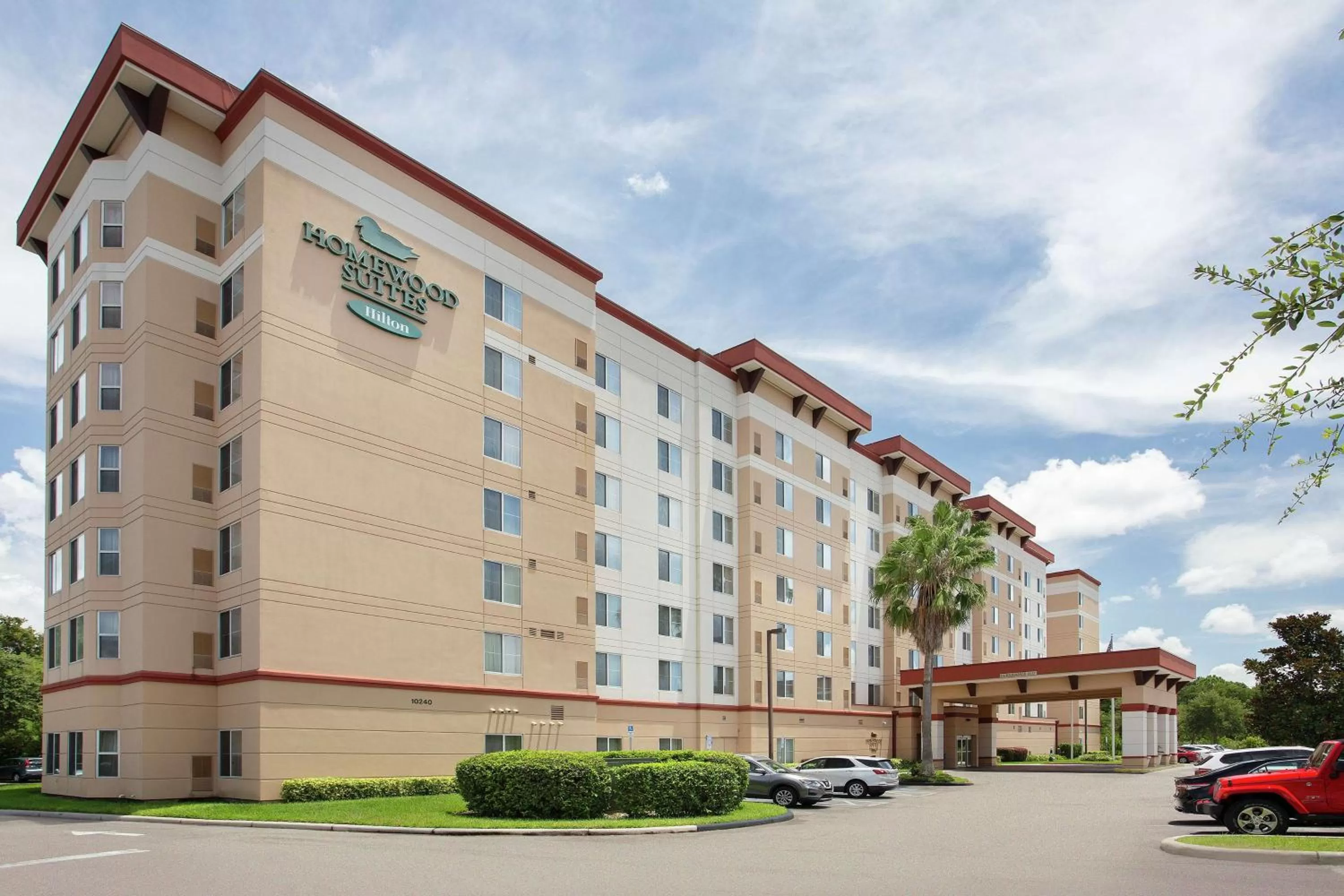 Property building in Homewood Suites by Hilton Tampa-Brandon