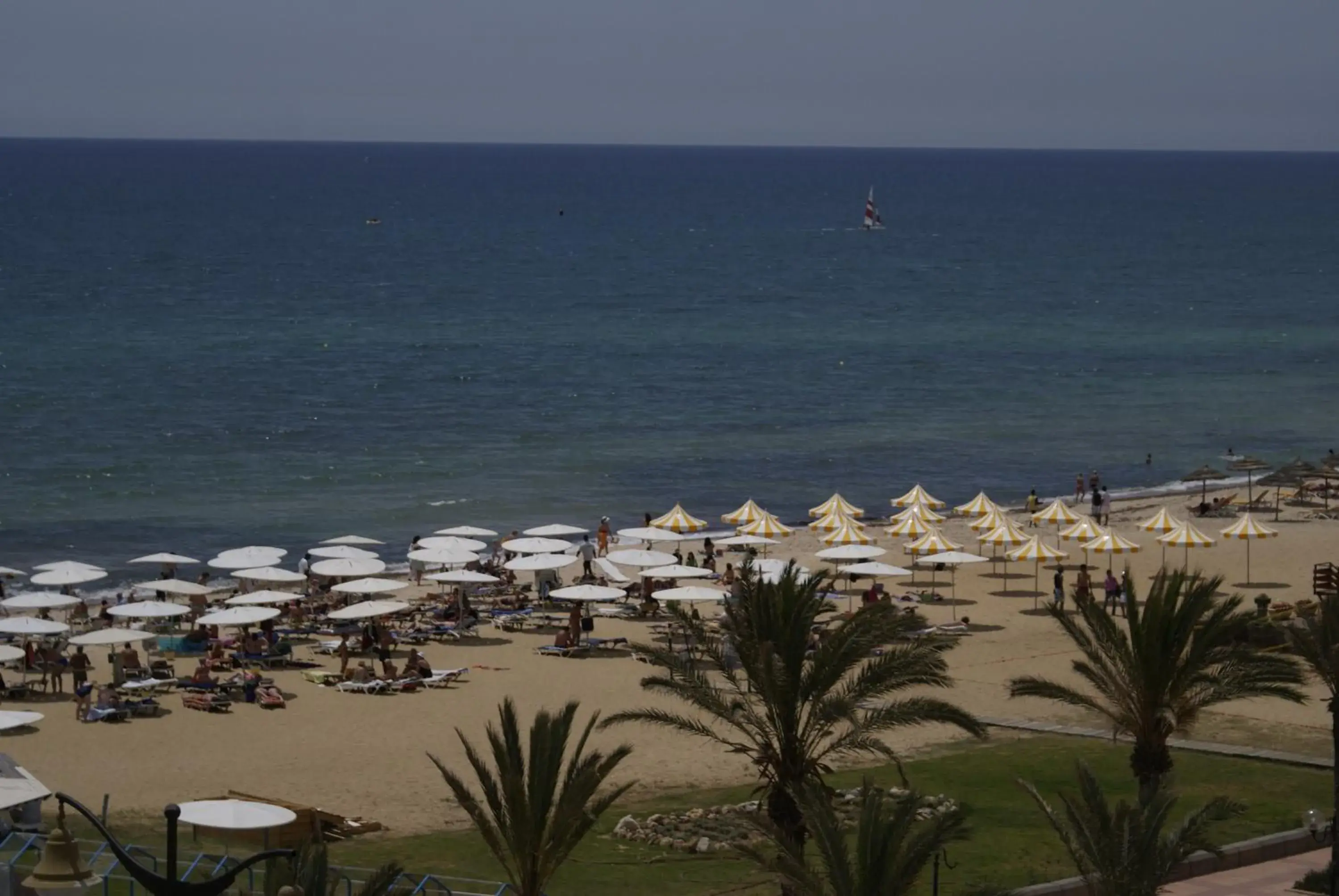 Beach in El Mouradi Hammamet