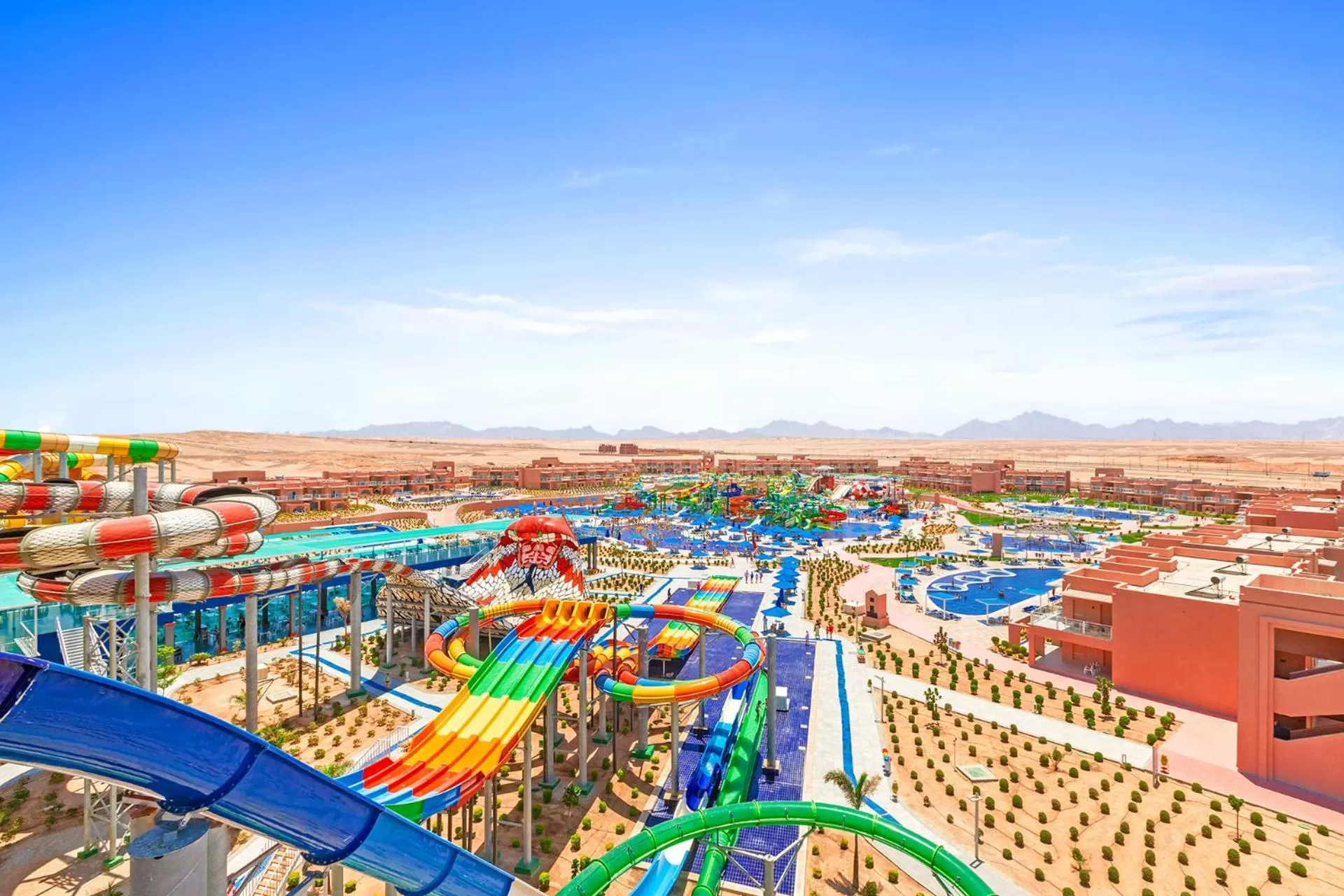 Aqua park in Neverland City Hurghada - Pickalbatros